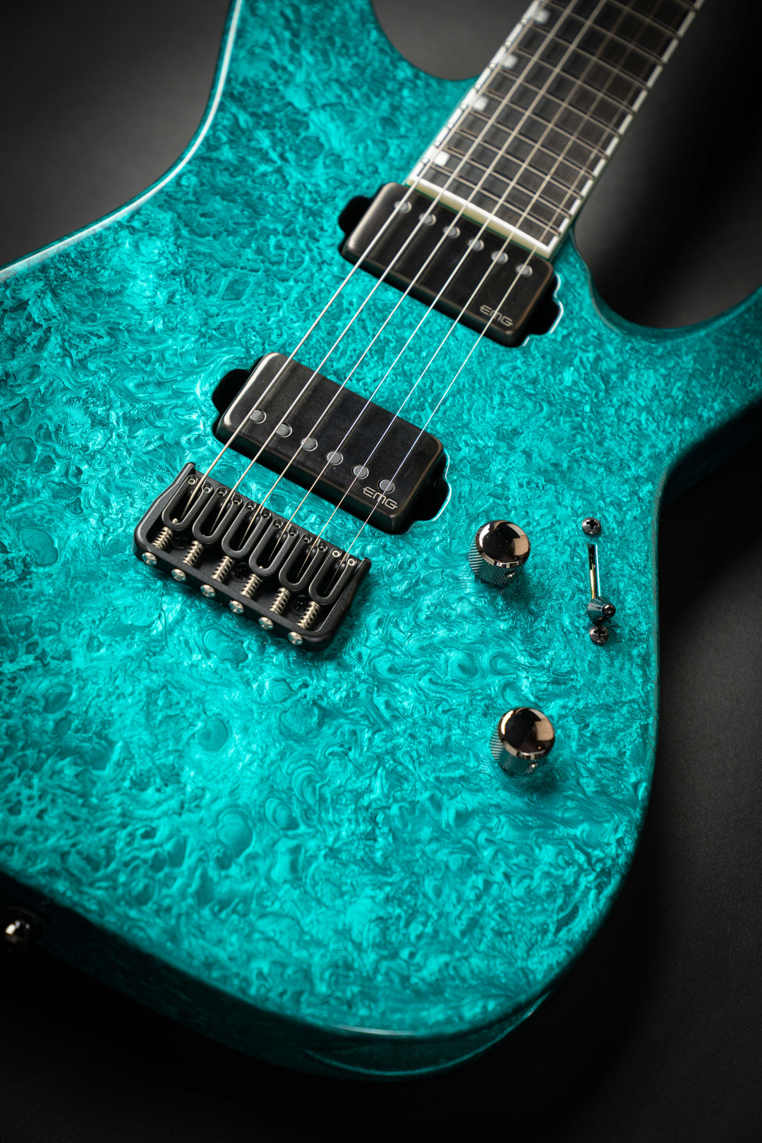 Custom Shop M-II CTM NT-E Liquid Metal Turquoise (E0931242)
