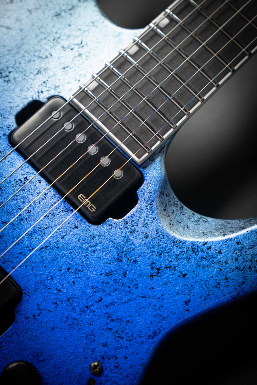Custom Shop M-II CTM NT-E Mottled Blue Fade (E9520251)
