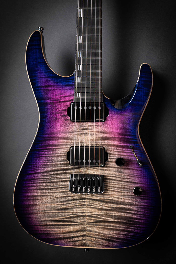 Custom Shop M-II CTM NT-FM Purple Black Sunburst (E6210252)
