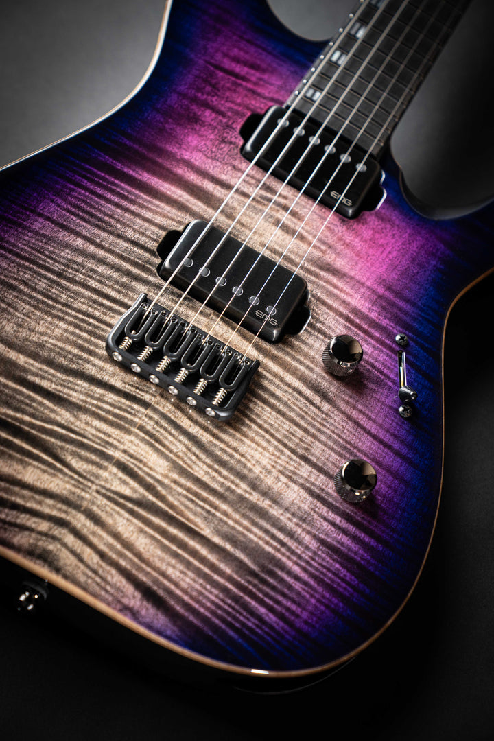 Custom Shop M-II CTM NT-FM Purple Black Sunburst (E6210252)