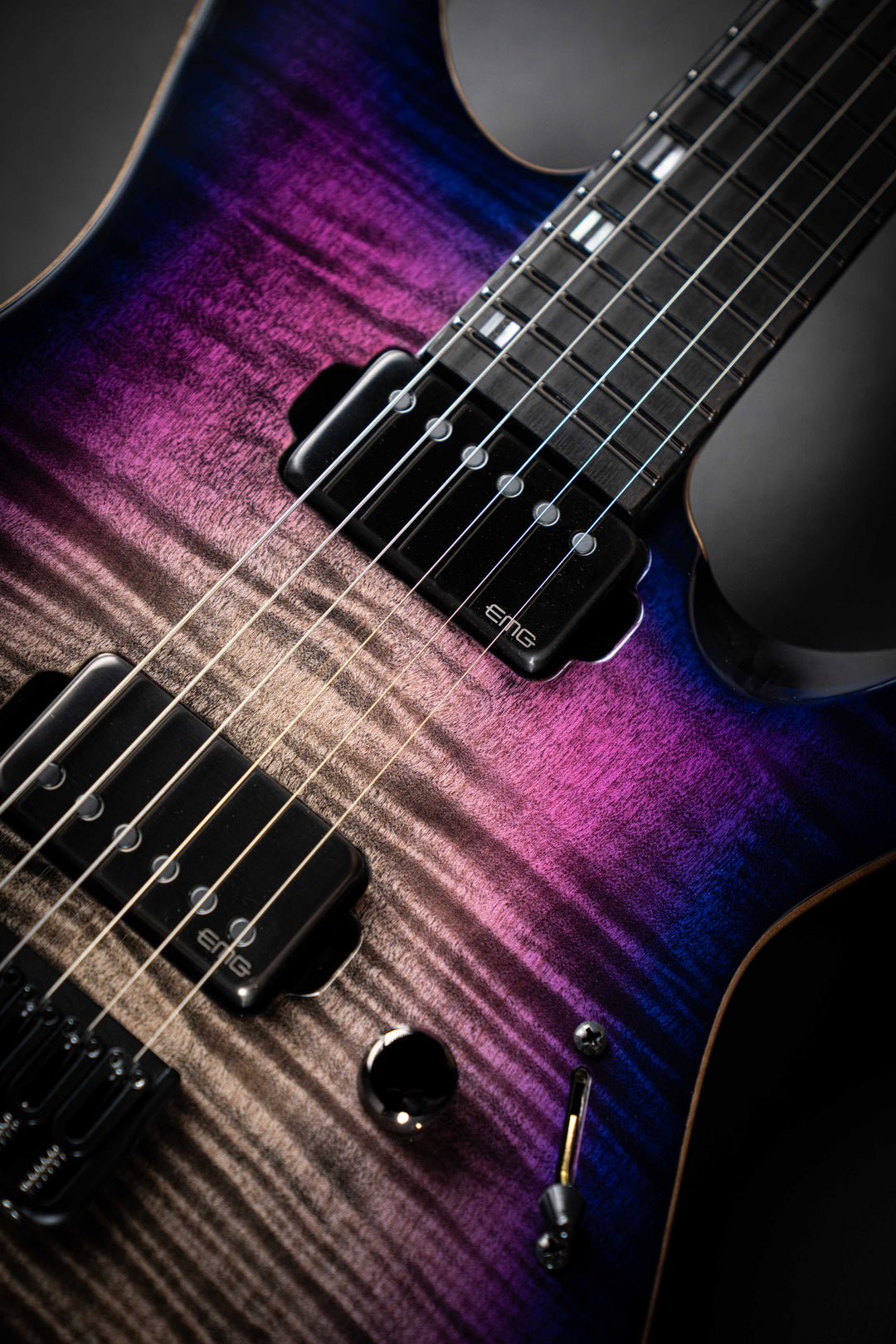 Custom Shop M-II CTM NT-FM Purple Black Sunburst (E6210252)