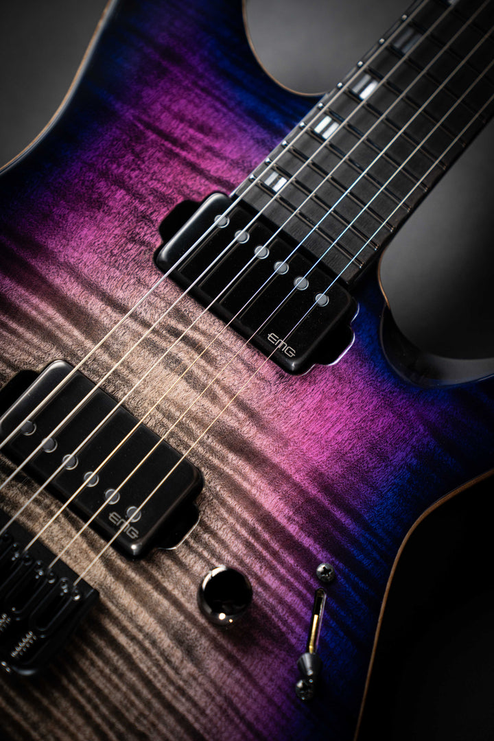 Custom Shop M-II CTM NT-FM Purple Black Sunburst (E6210252)
