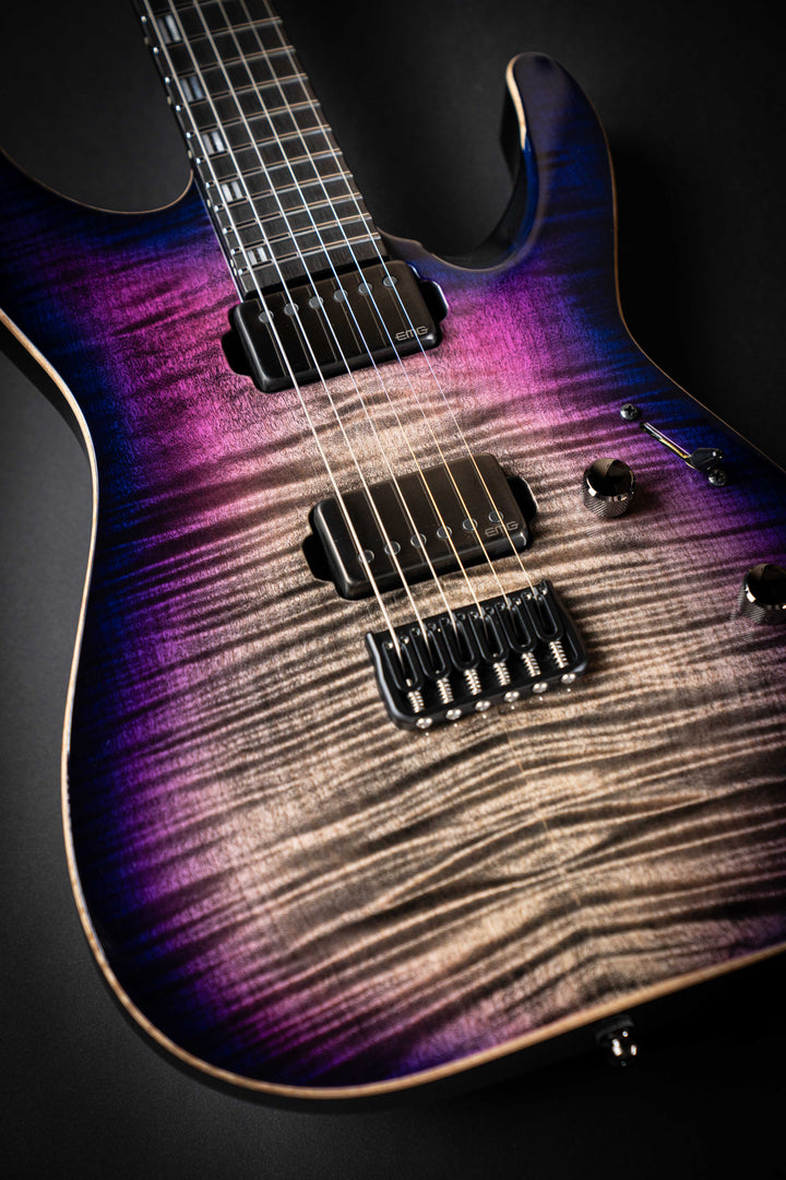 Custom Shop M-II CTM NT-FM Purple Black Sunburst (E6210252)