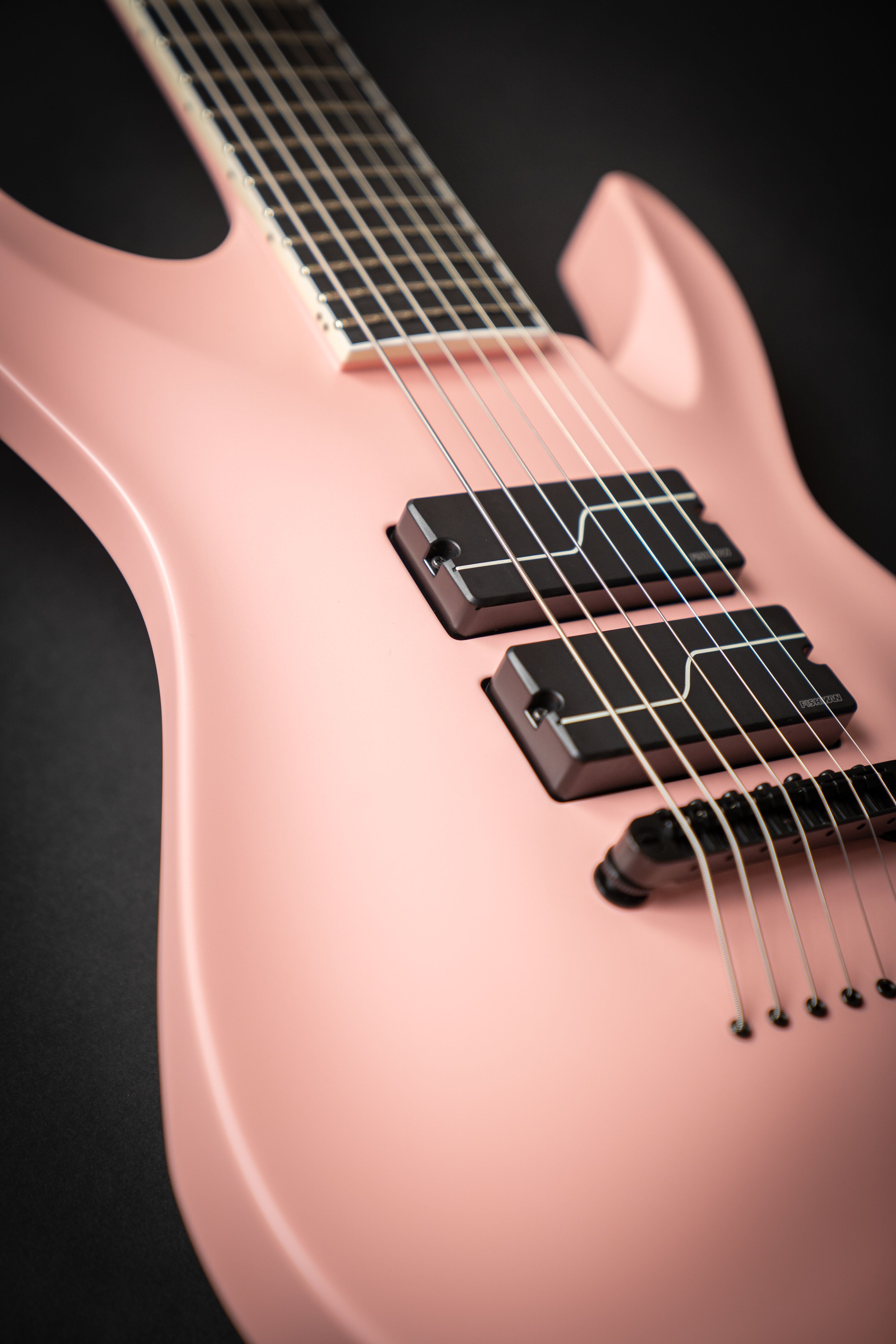 ESP Custom Shop STEF-B7 Pink Satin (E4230222) – Guitars Rebellion