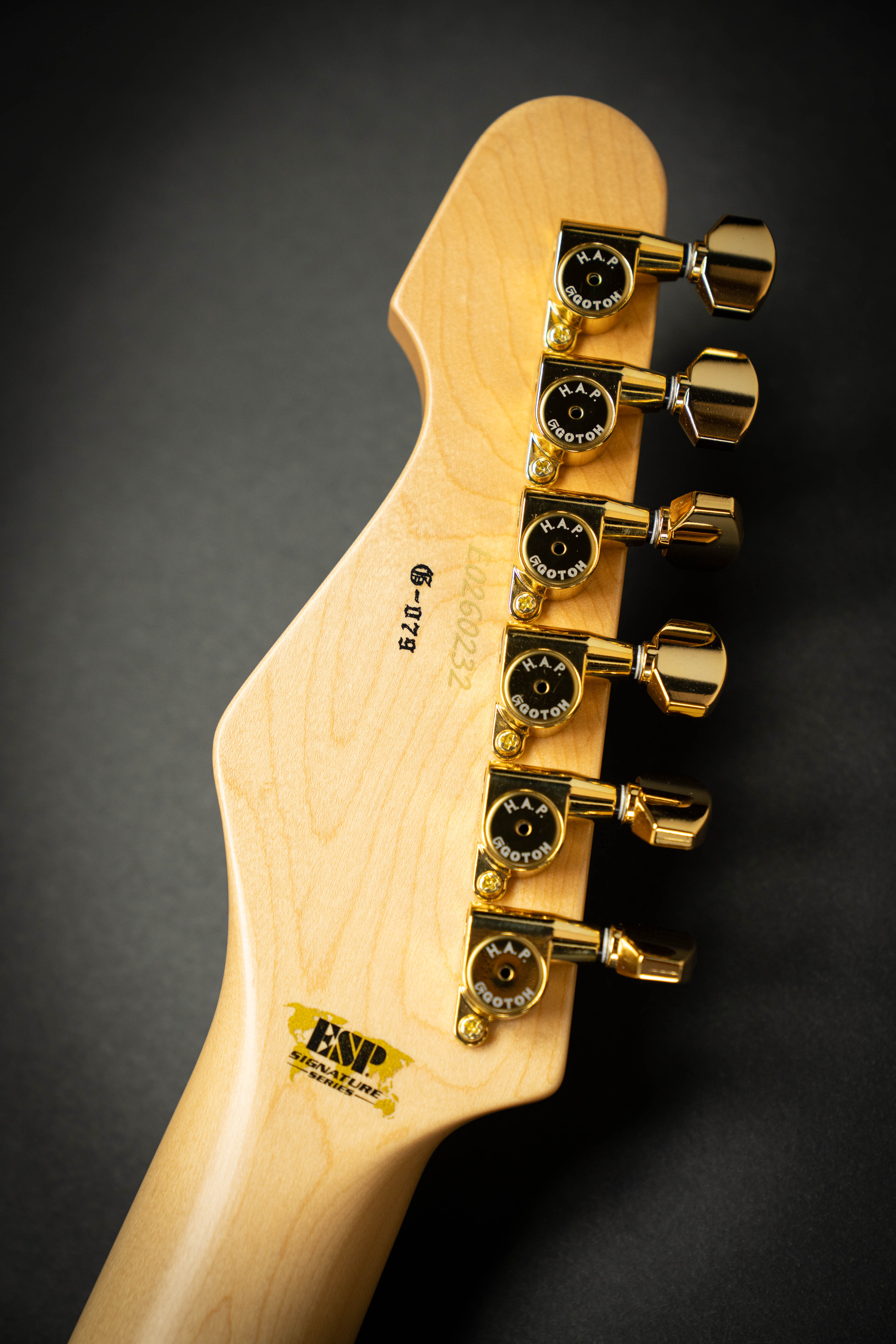 ESP Custom Shop Snapper Ohmura Eclipse Gold (E0260232) – Guitars