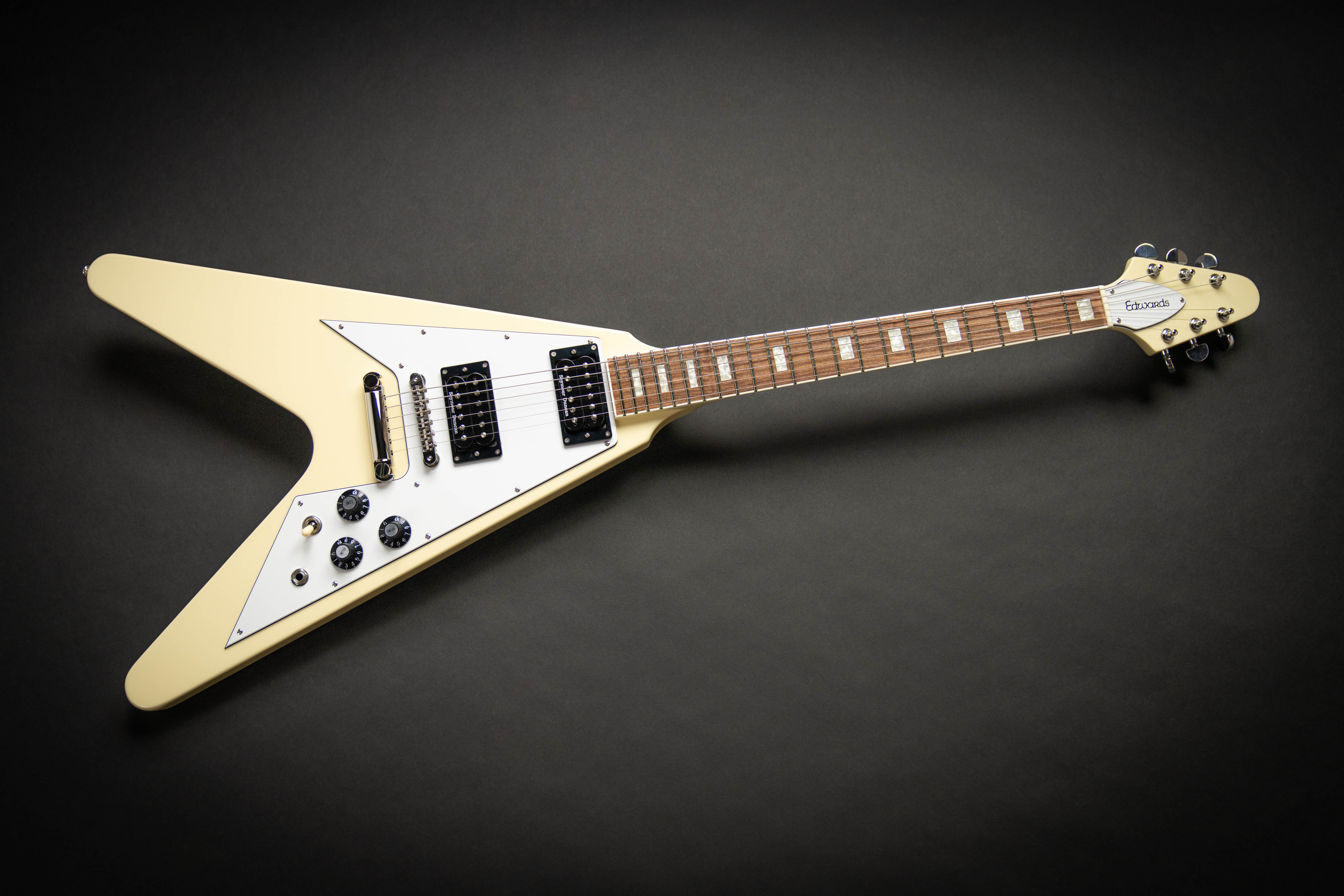 Edwards エドワーズ E-FV-120 Edwards E-FV-120D Vintage White (ED2150163P) – Guitars Rebellion