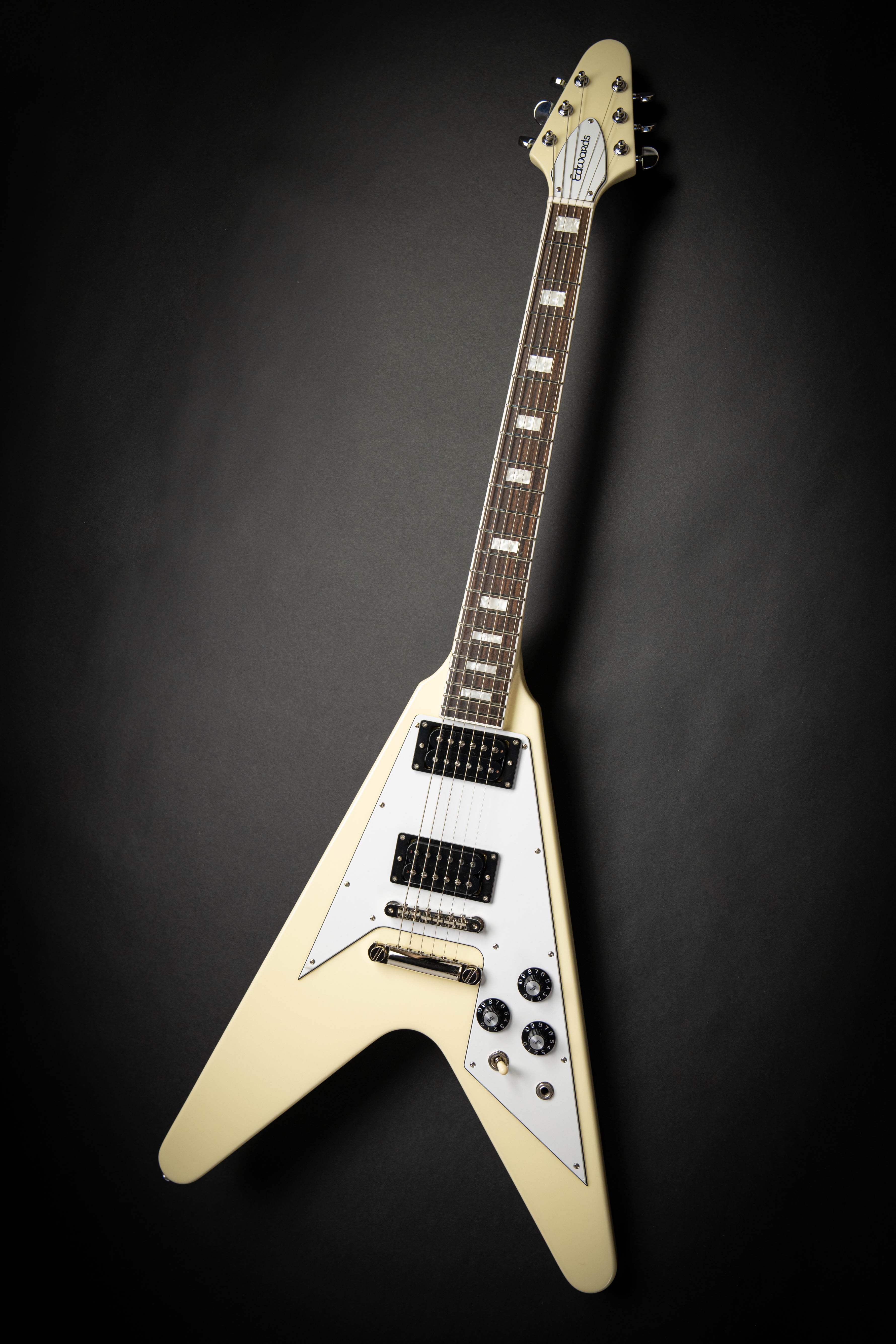 Edwards E-FV-LTD Vintage White (ED2180243) – Guitars Rebellion