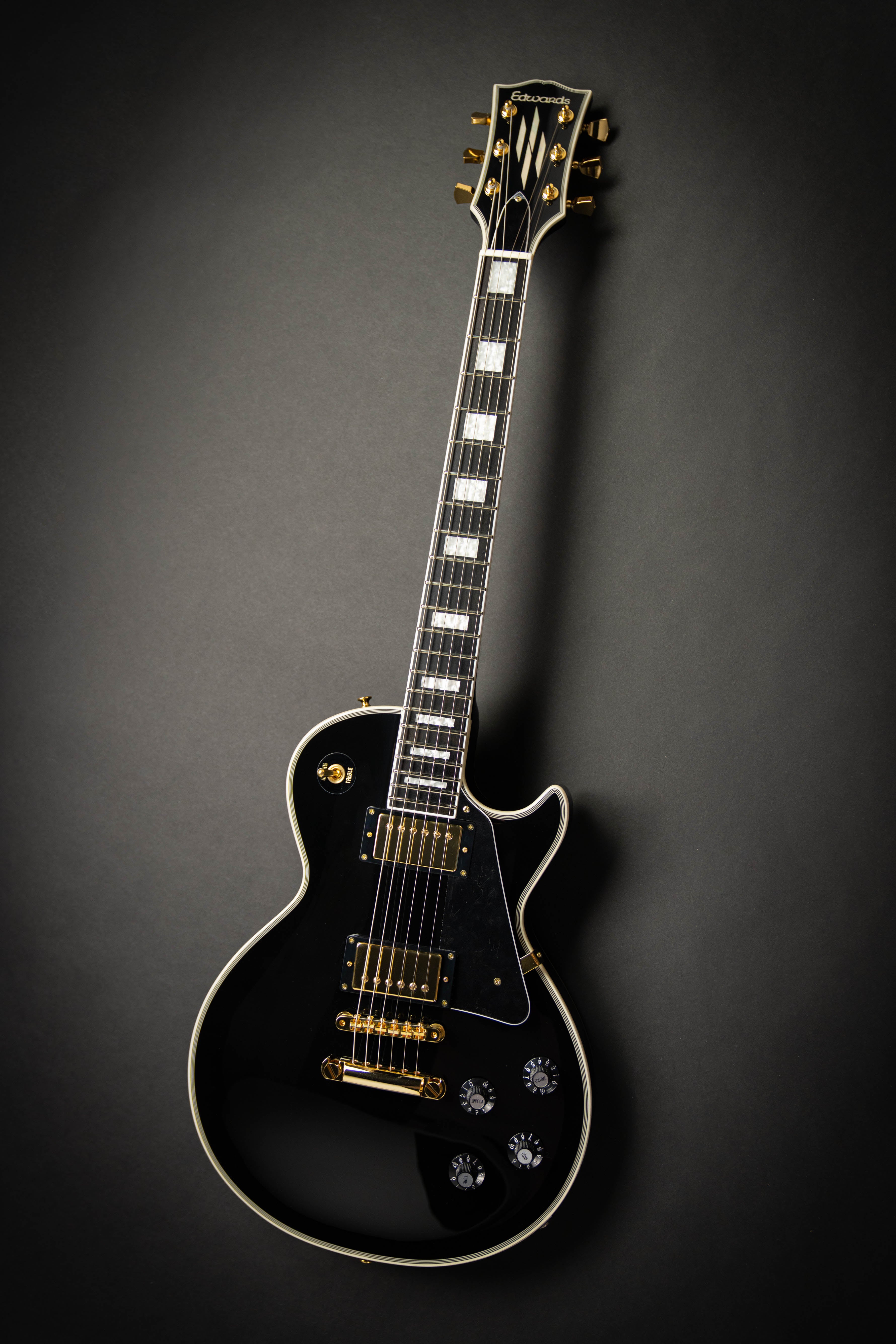 Edwards E-LP-CTM Black (ED8122223) – Guitars Rebellion