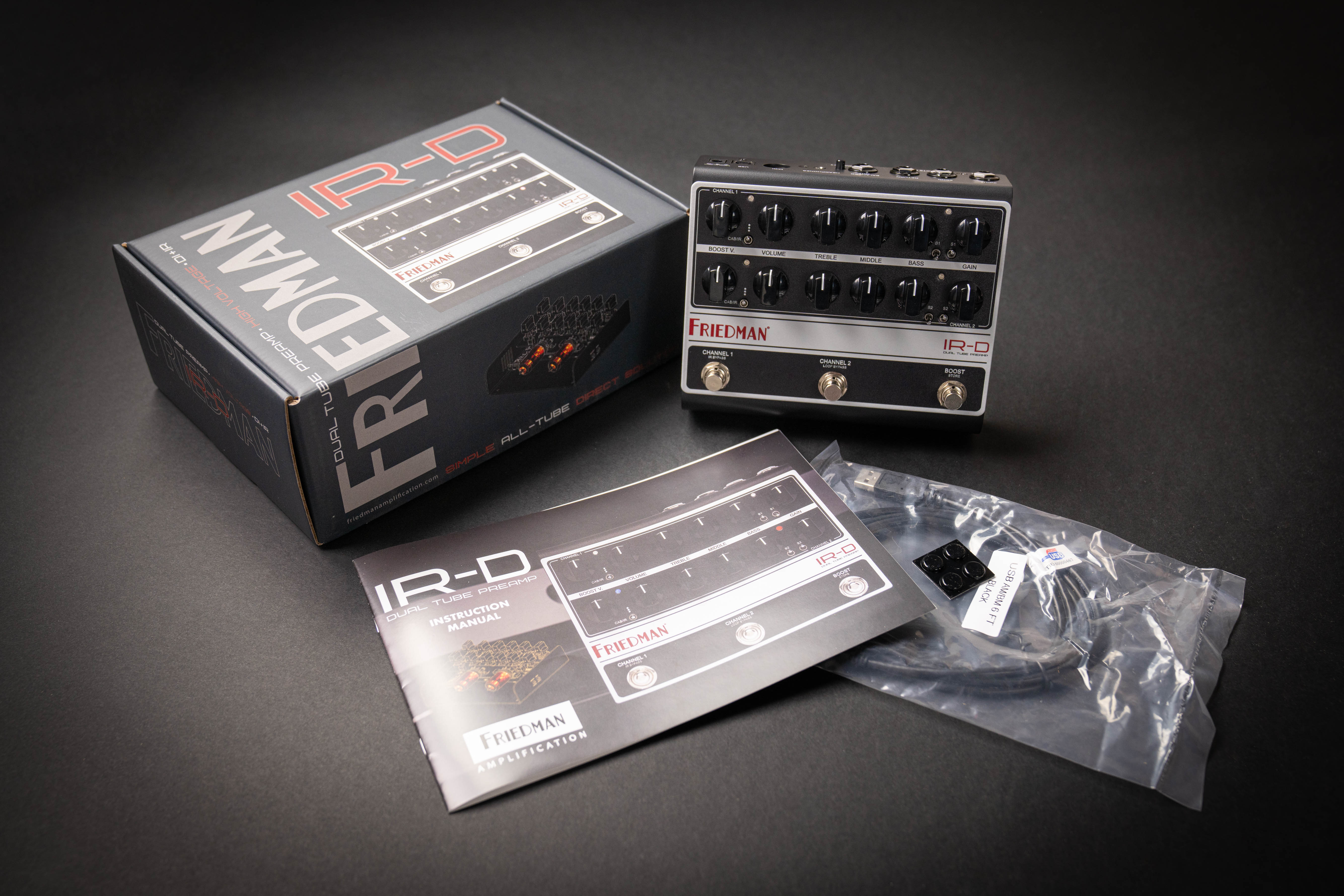 Friedman IR-D Dual Tube Preamp & DI – Guitars Rebellion