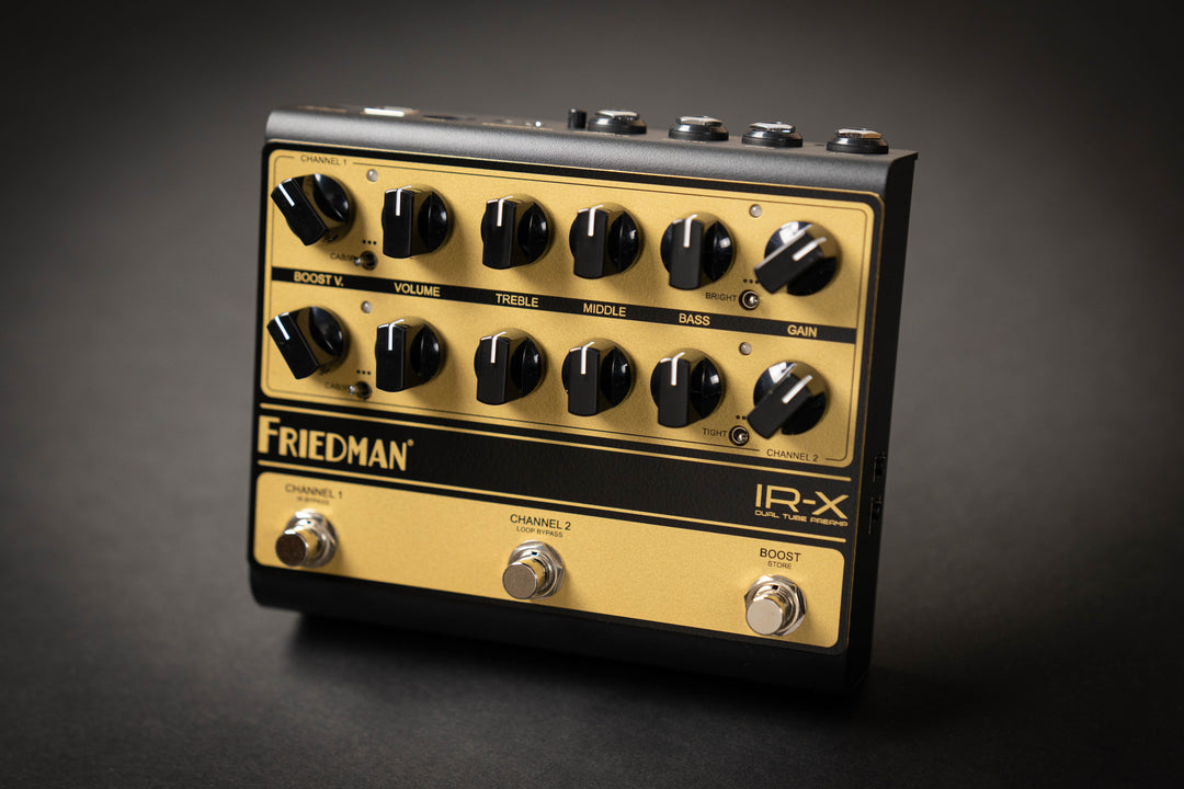 friedman effects pedals Friedman IR-X Dual Tube Preamp & DI – Guitars Rebellion