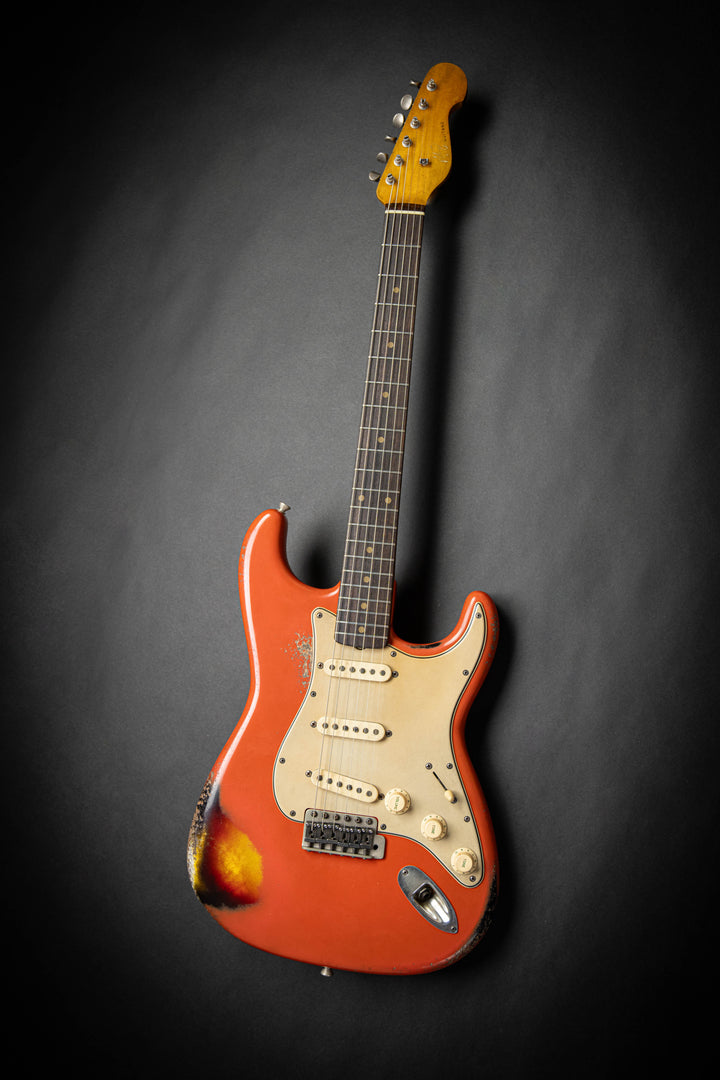 '62-S Fiesta Red Over Burst (85193)