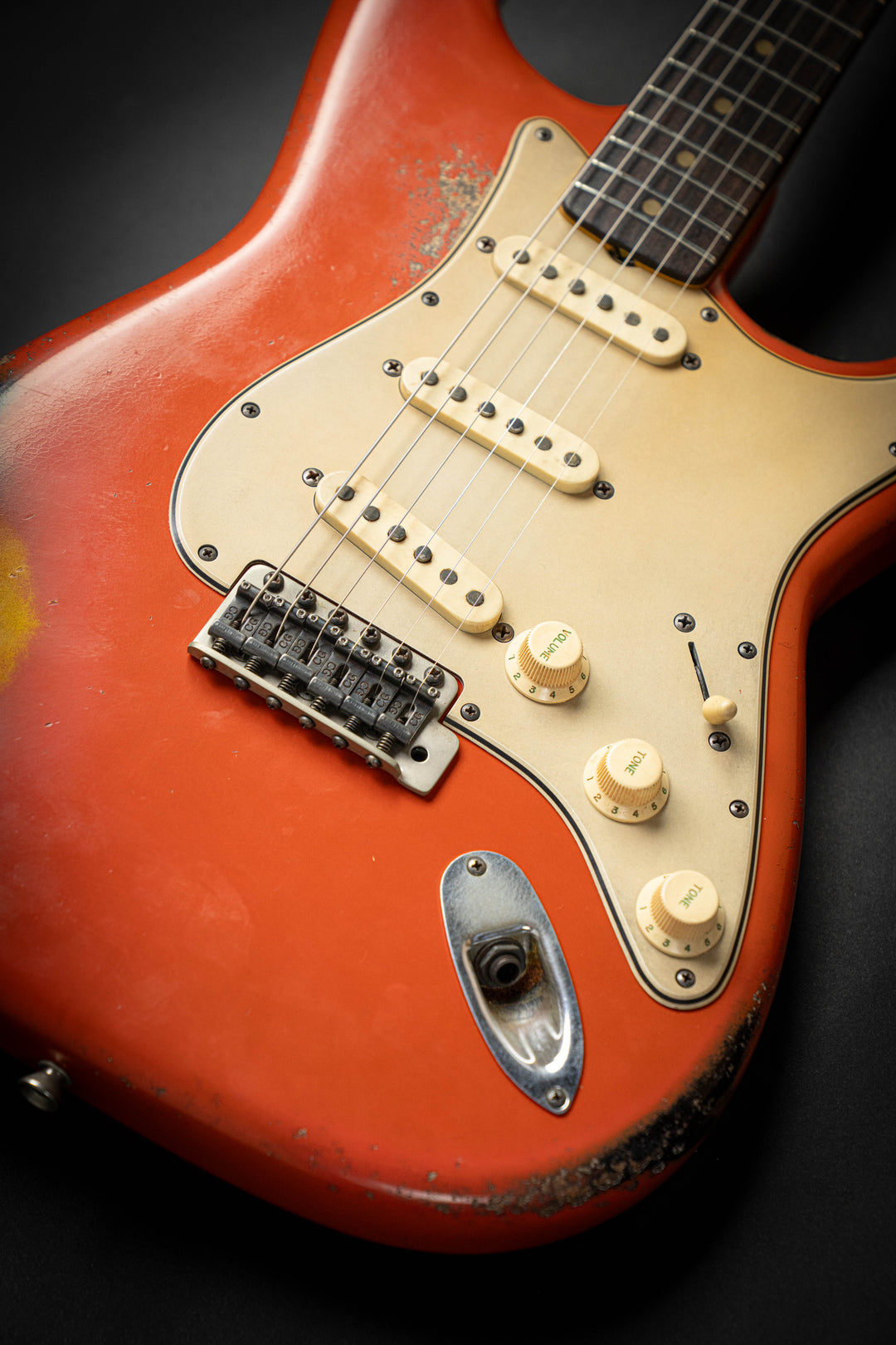 '62-S Fiesta Red Over Burst (85193)