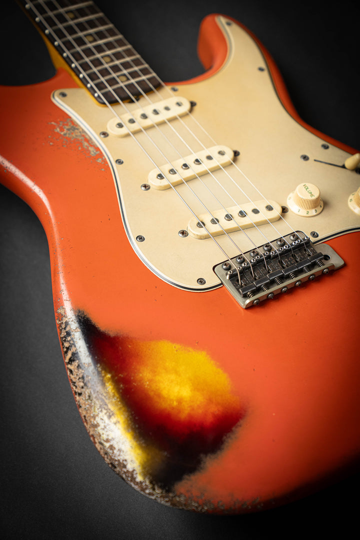 '62-S Fiesta Red Over Burst (85193)