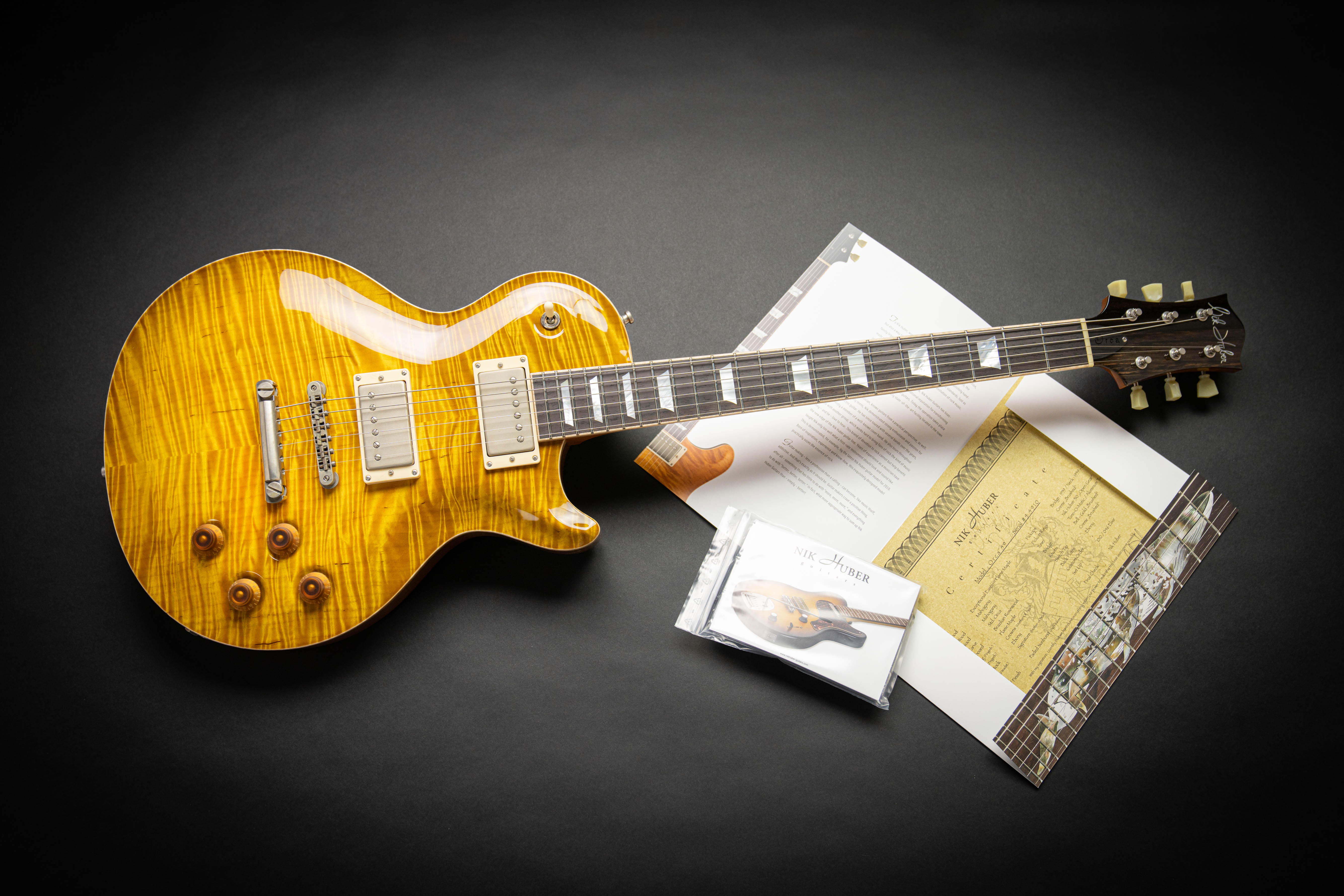 Nik Huber Orca 59 Brazilian Faded Sunburst (44910) – Guitars Rebellion