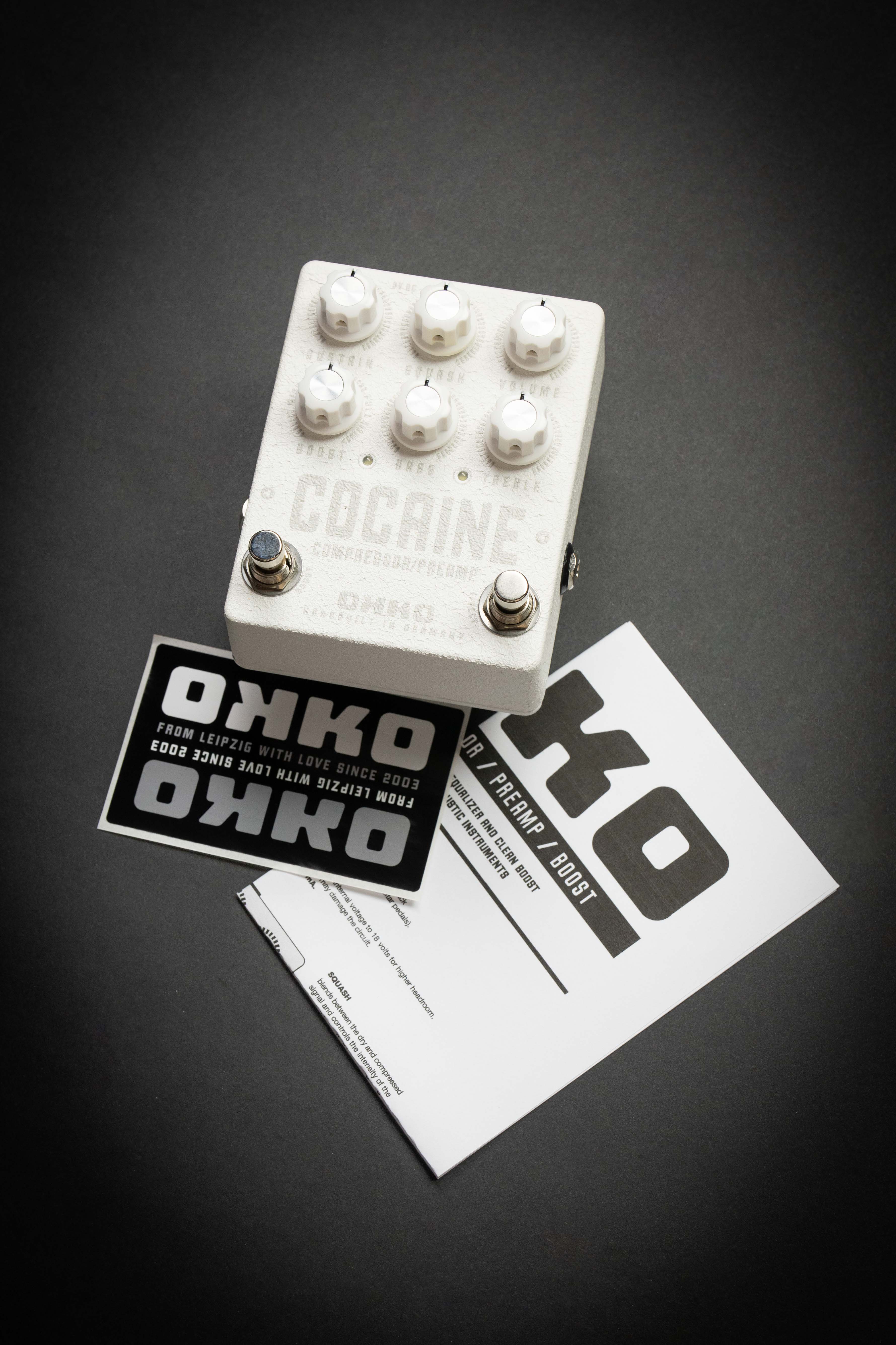 OKKO Cocaine | Compressor Preamp Boost – Guitars Rebellion