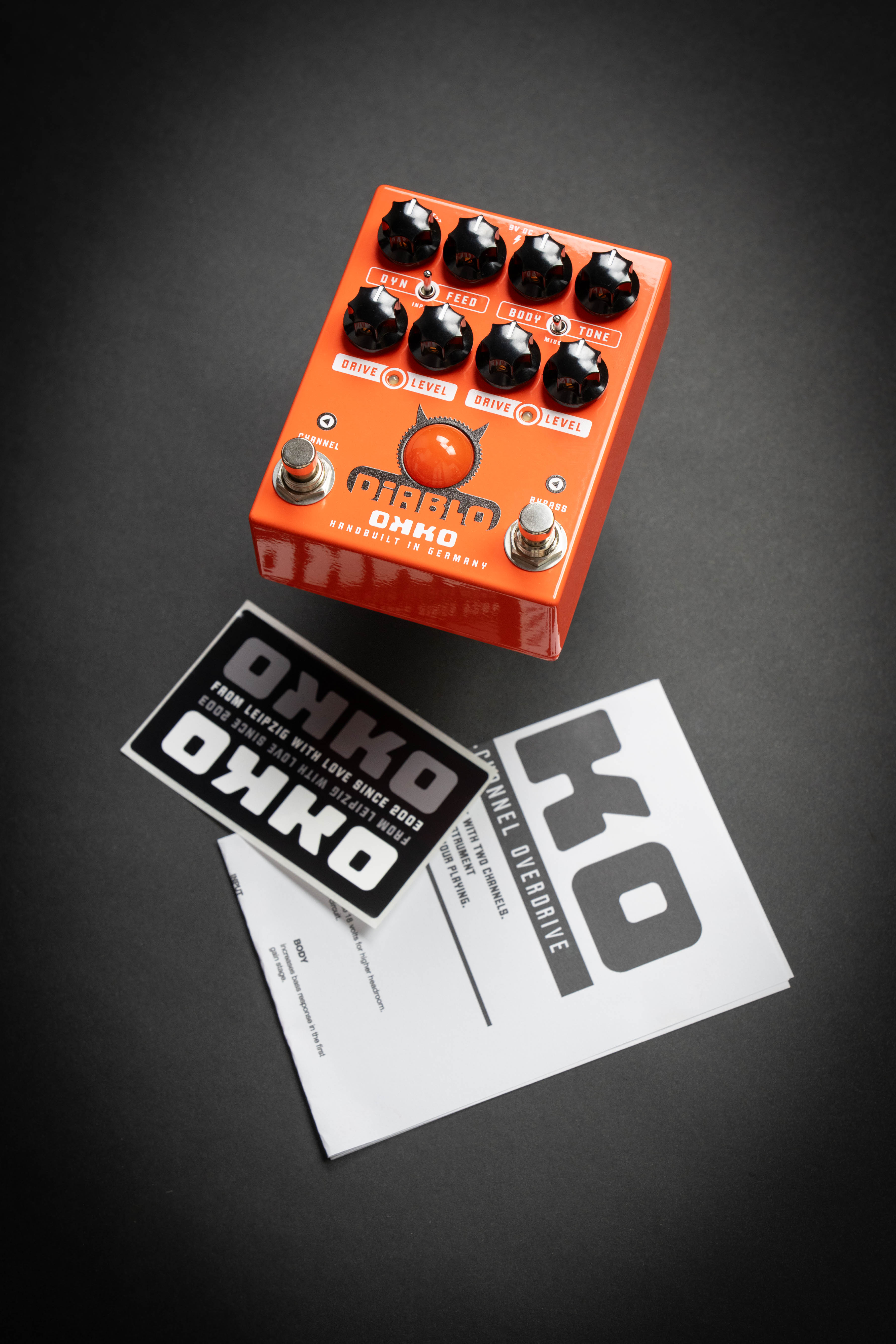 OKKO Diablo Dual | 2-Channel Overdrive – Guitars Rebellion