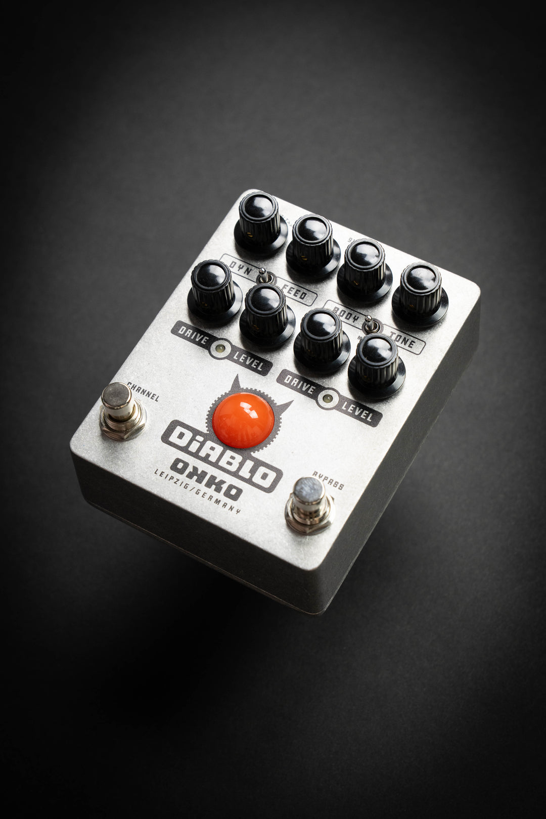 Dirty Diablo Dual Raw Black - Overdrive &amp; Distortion