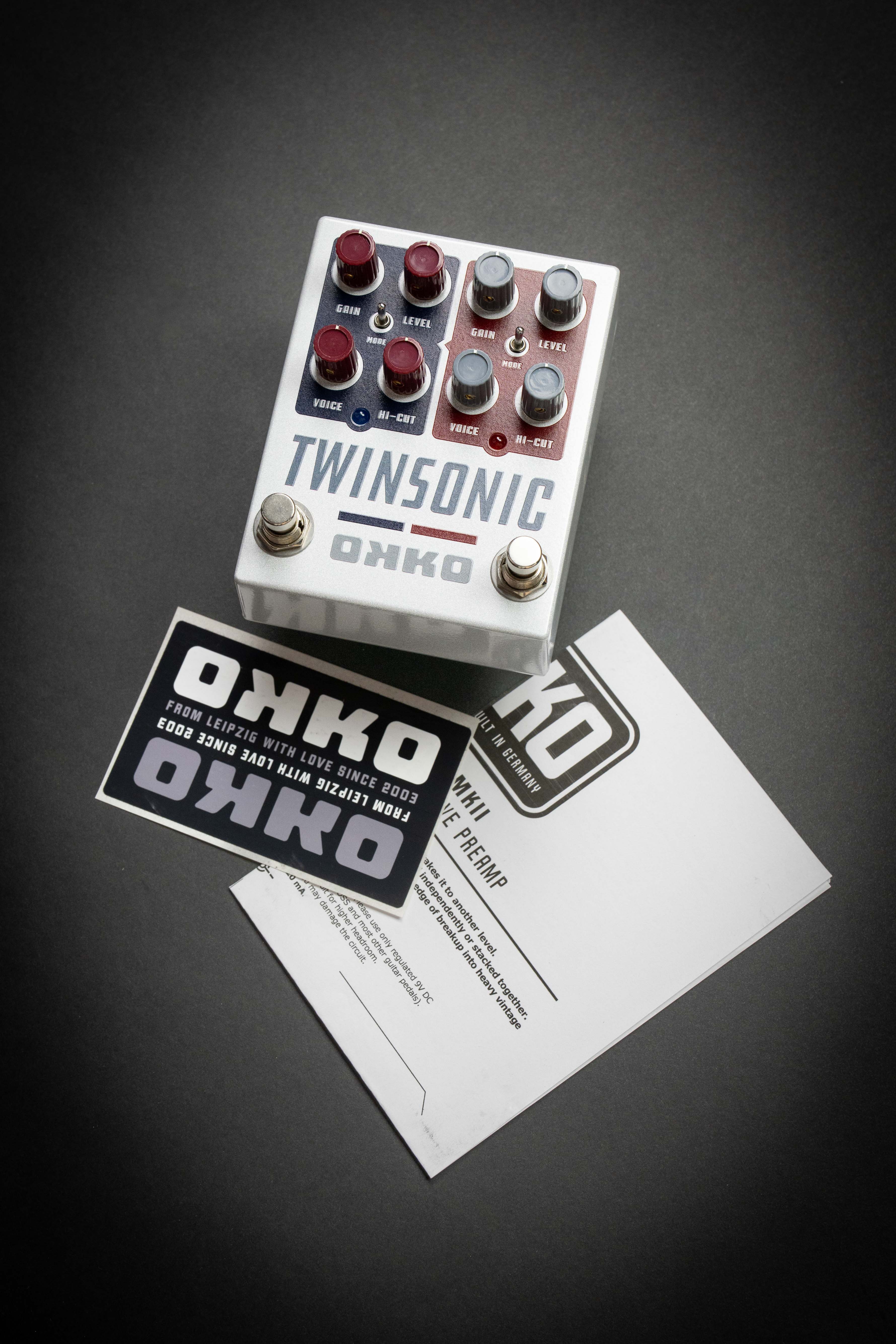 OKKO Twin Sonic MKII | Dual Stacking Overdrive – Guitars Rebellion