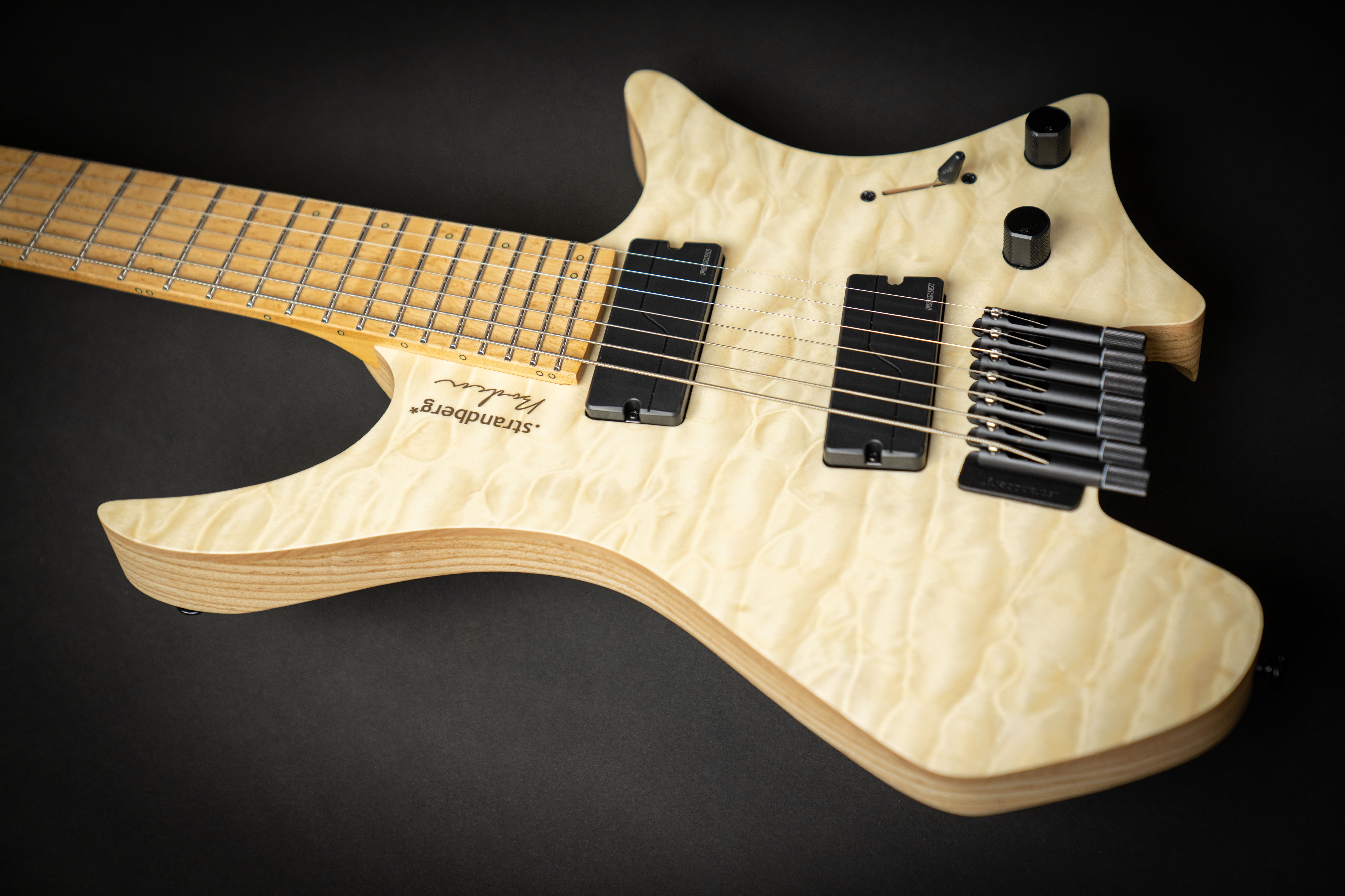 CF.Burkheimer Vintage 12'7\" #678 美品 Platinum strandberg Boden Original 7 Trem Poplar Burl