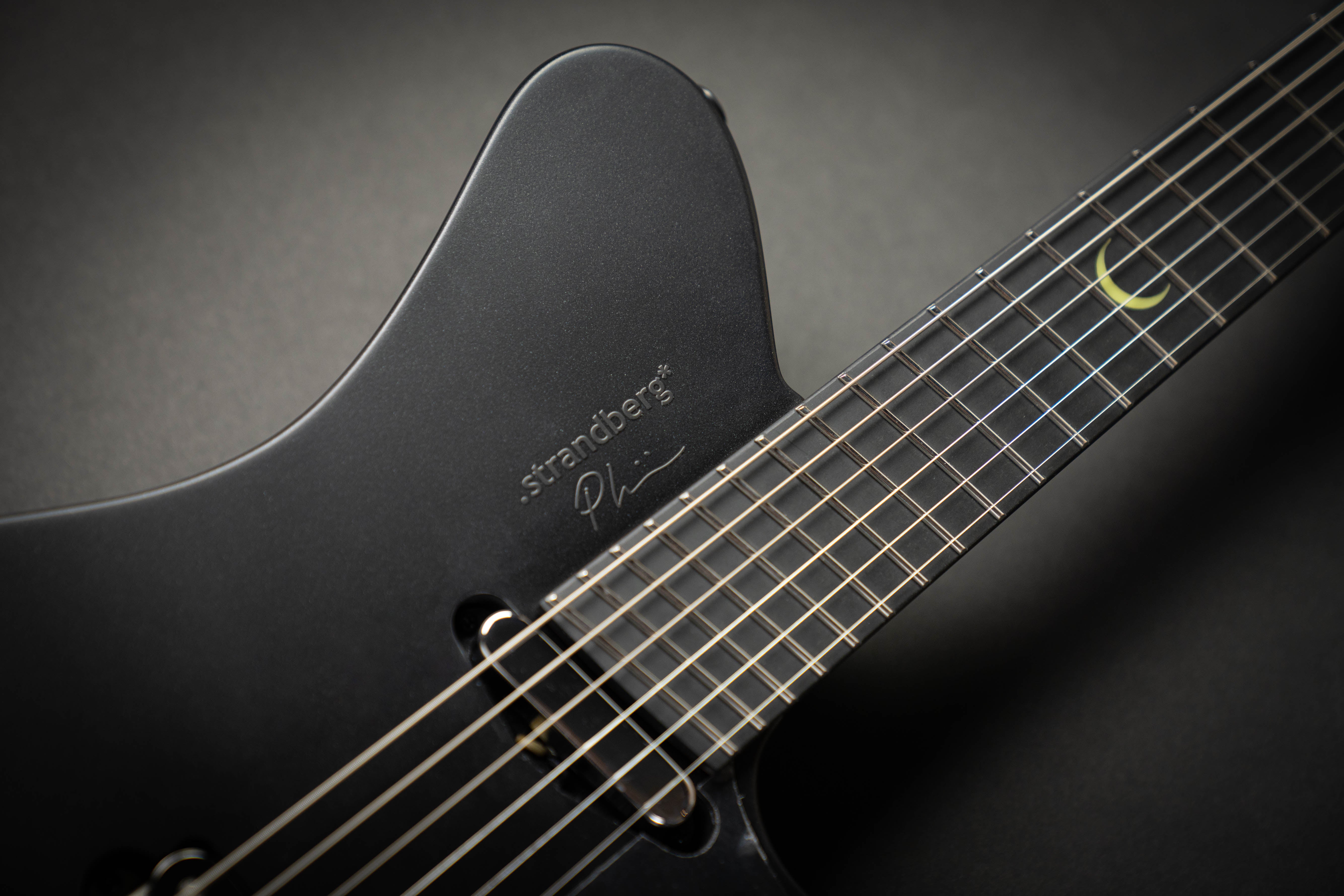 ギター strandberg Salen NX 6 Tremolo Plini Sälen NX 6 Tremolo Plini Edition Black - .strandberg