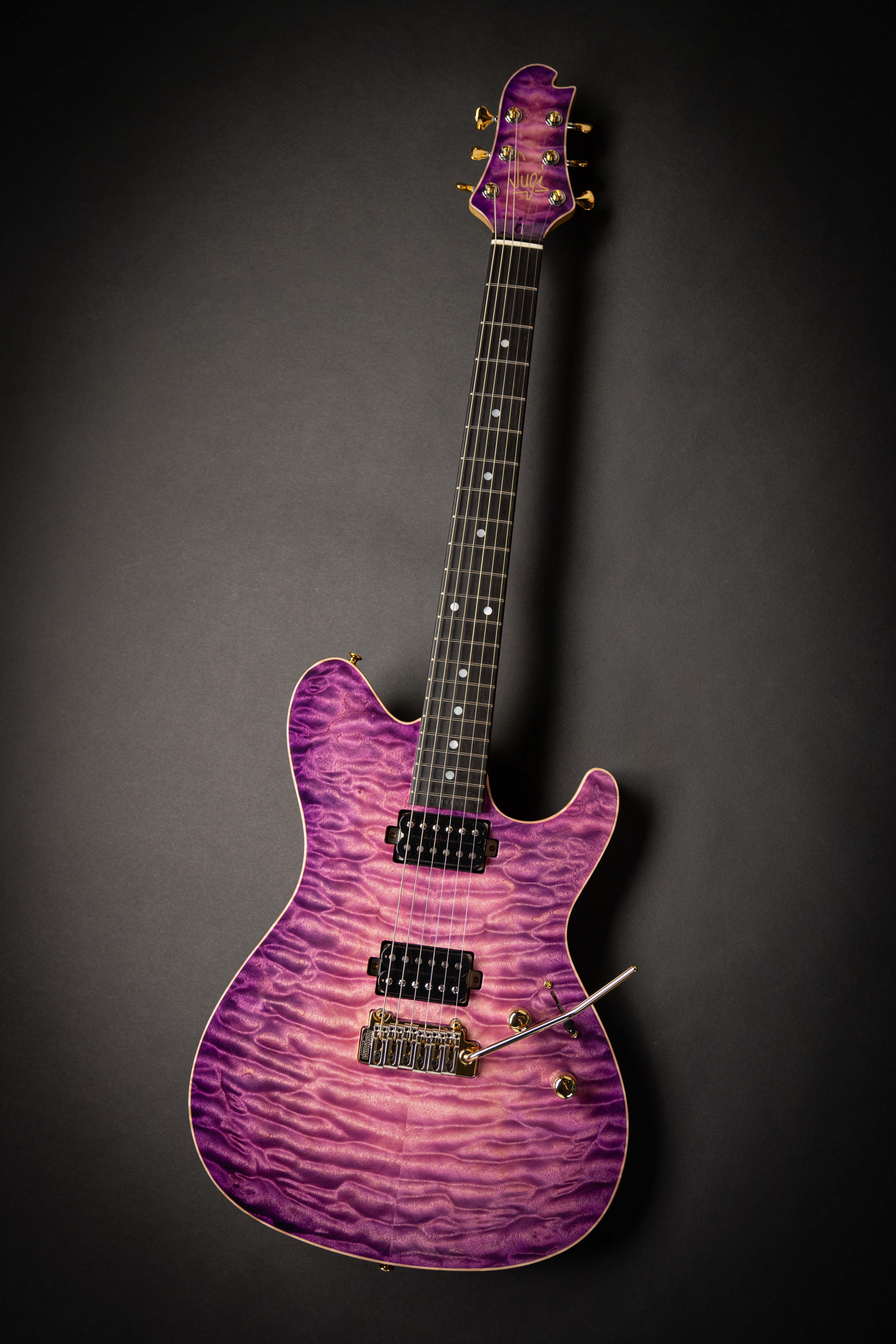 Sugi DS496E 6AQM Purple Burst (S230199) – Guitars Rebellion