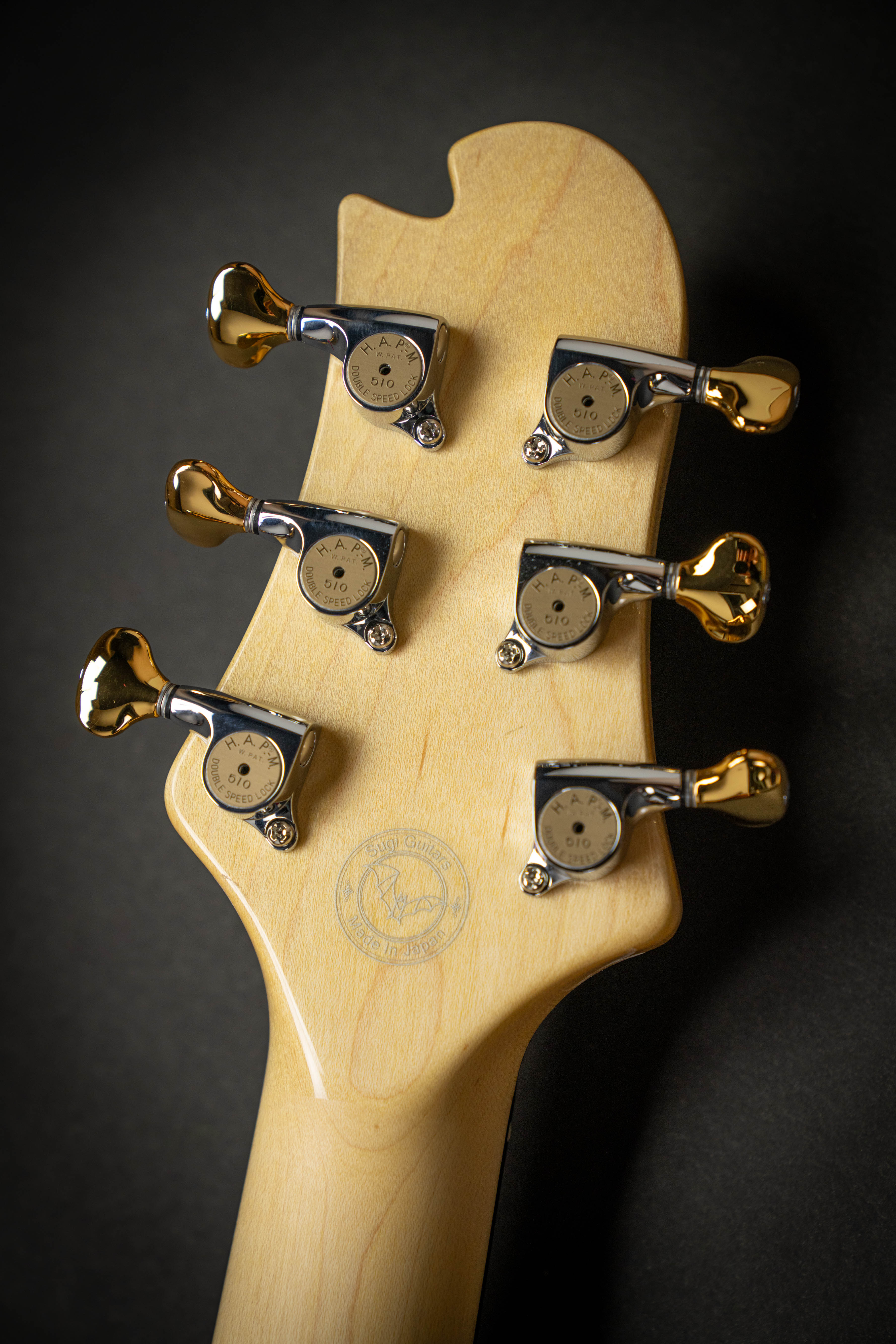 Sugi DS496E 6AQM Purple Burst (S230199) – Guitars Rebellion