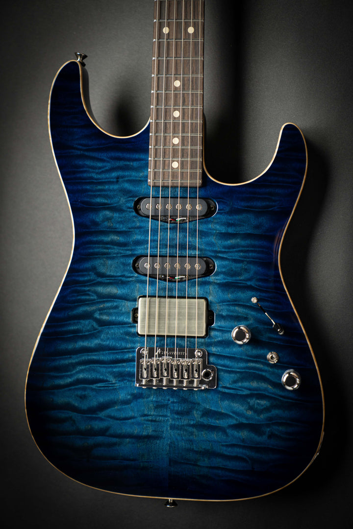 Drop Top Arctic Blue Burst (061525A)