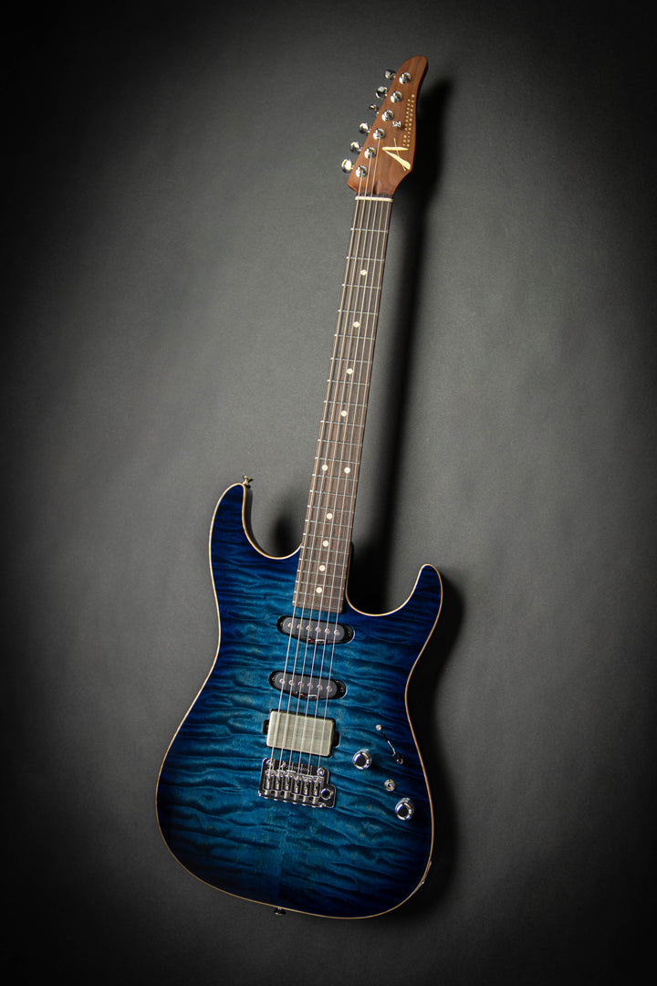 Drop Top Arctic Blue Burst (061525A)