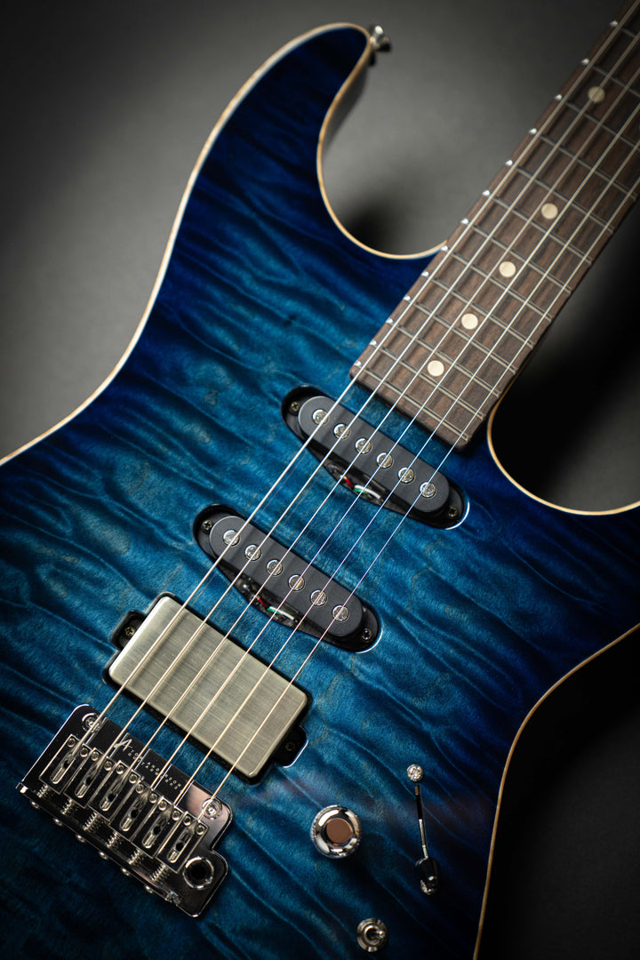 Drop Top Arctic Blue Burst (061525A)
