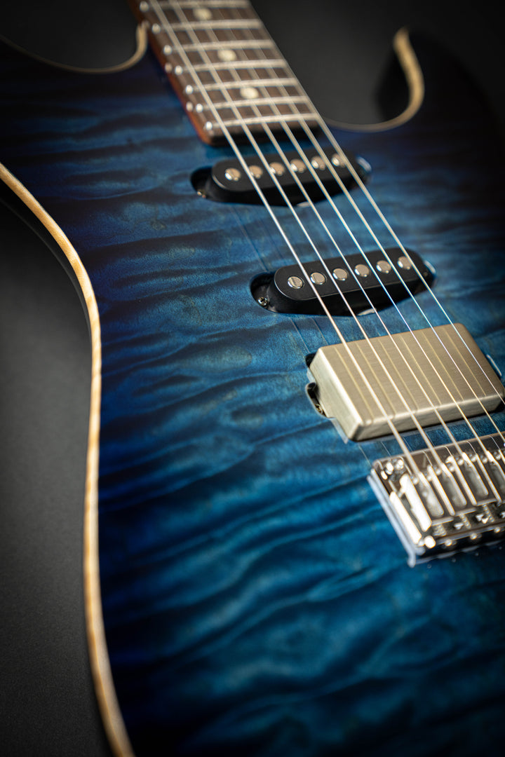 Drop Top Arctic Blue Burst (061525A)
