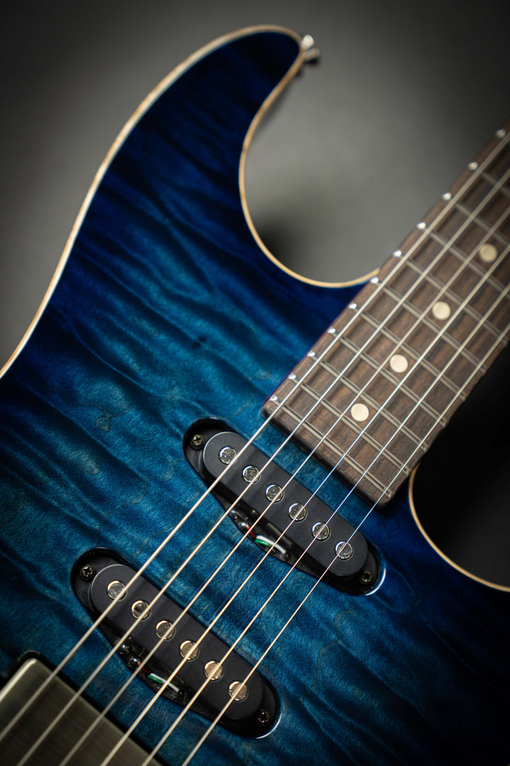Drop Top Arctic Blue Burst (061525A)