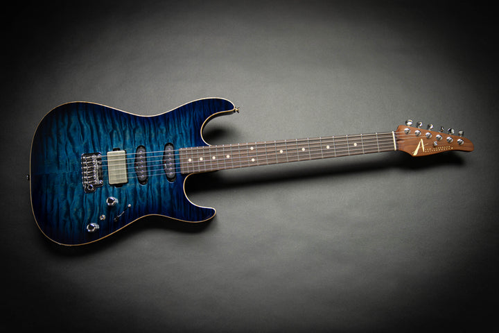 Drop Top Arctic Blue Burst (061525A)