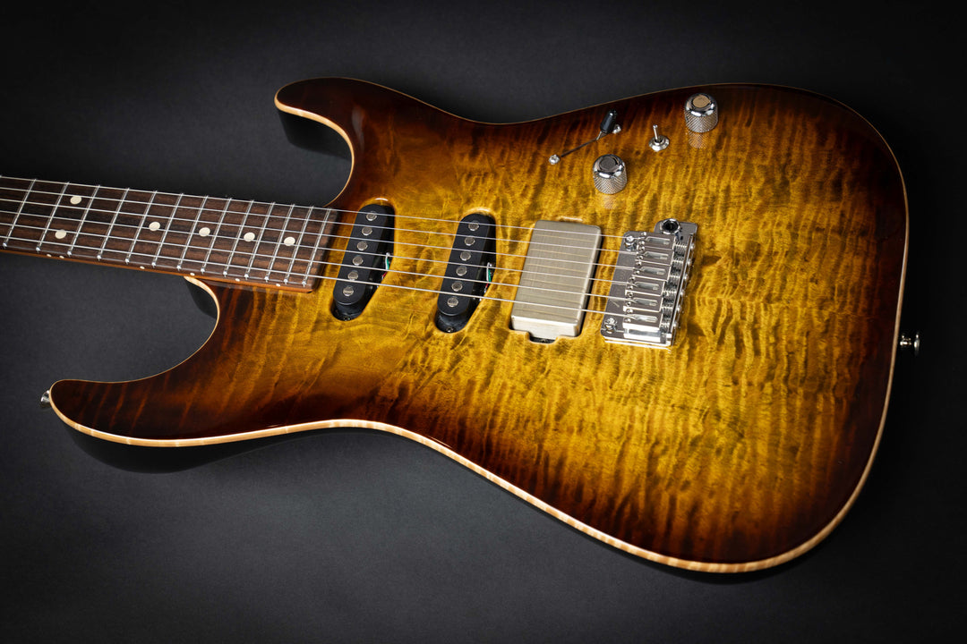 Drop Top Light Tiger Eye Burst (06-15-24N)