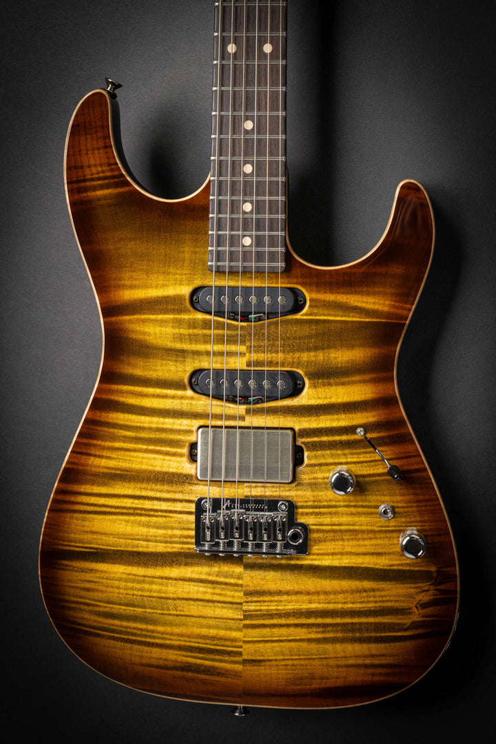 Drop Top Light Tiger Eye Burst (072225P)