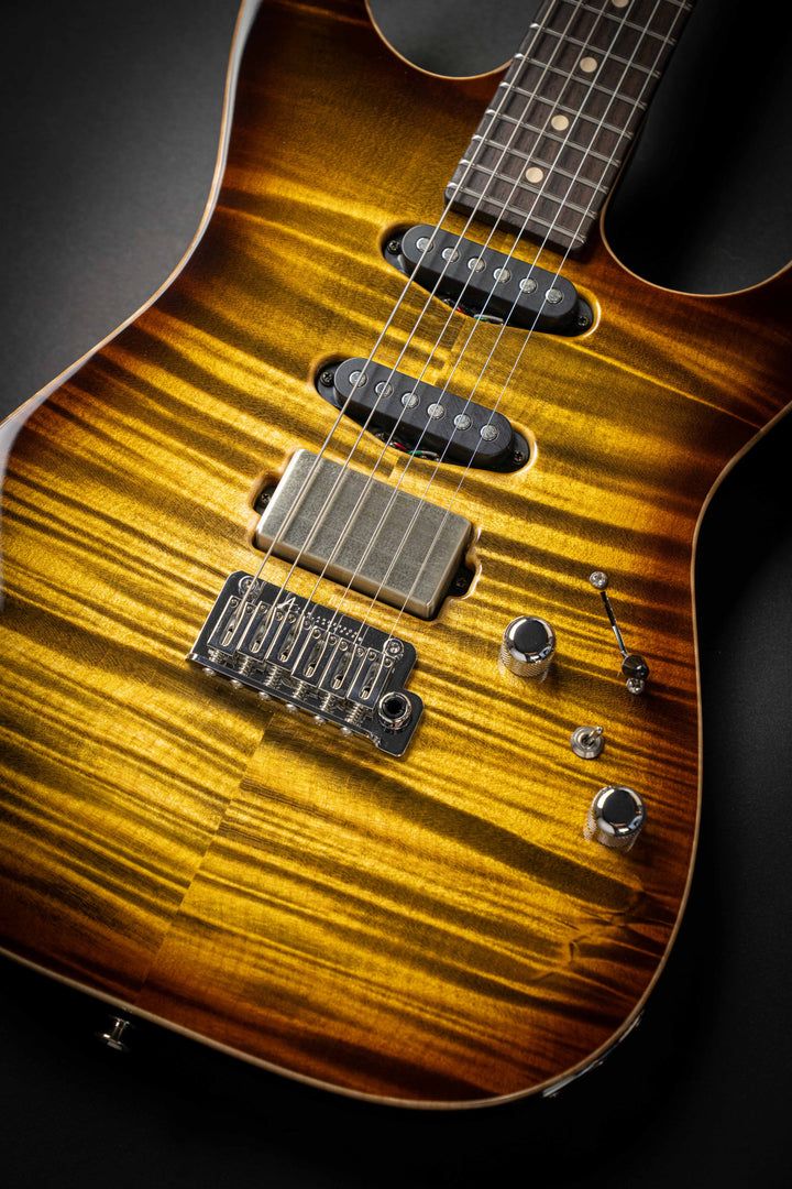 Drop Top Light Tiger Eye Burst (072225P)