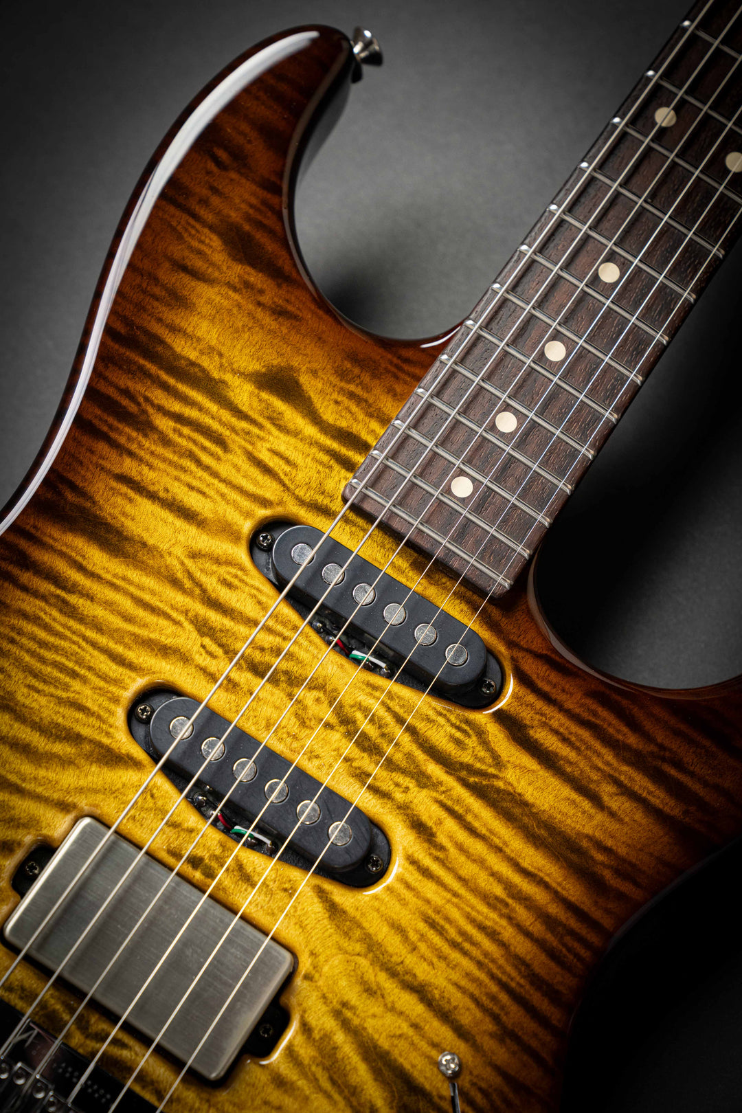 Drop Top Light Tiger Eye Burst (112325P)