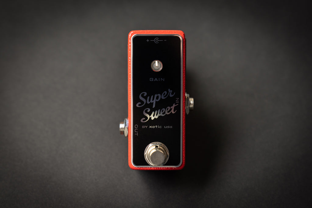 Xotic Super Sweet Booster – Guitars Rebellion