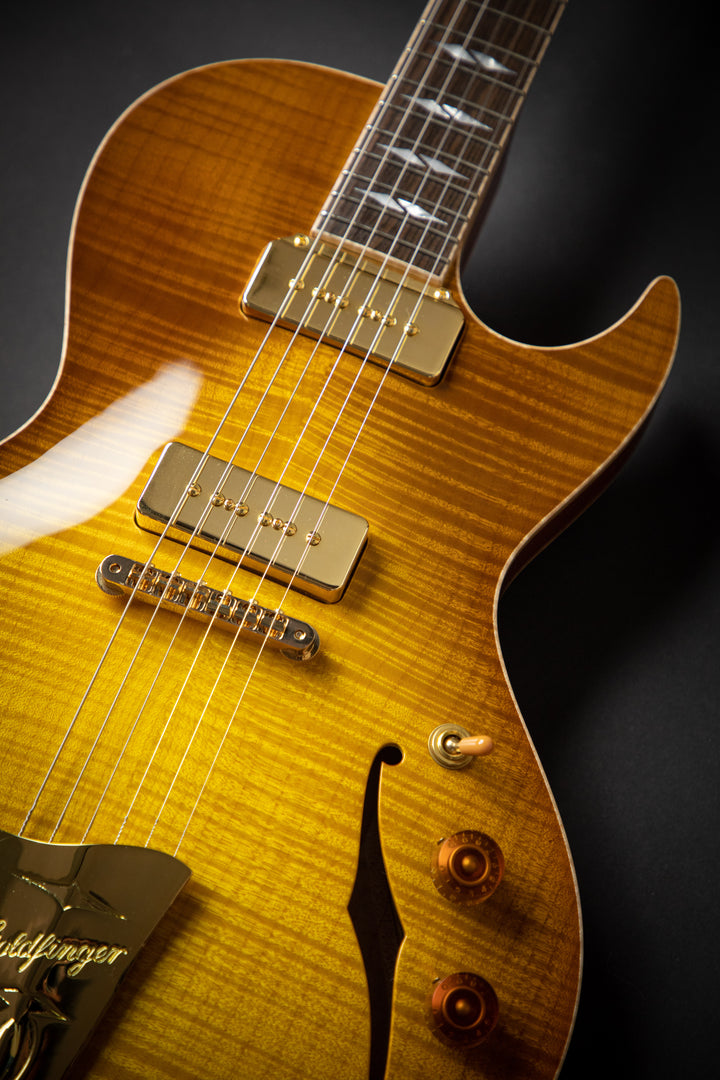Private Build - Goldfinger Honey Burst P90 (2001009)
