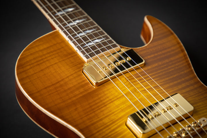 Private Build - Goldfinger Honey Burst P90 (2001009)