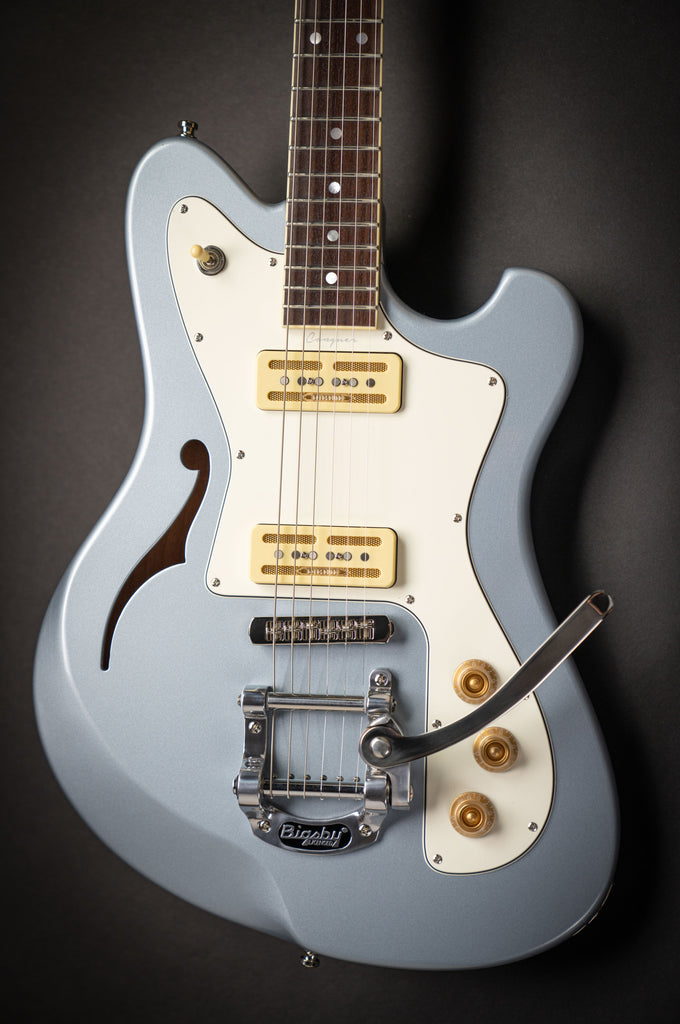 baum guitars conquer59 blue 美品 ハードケース付