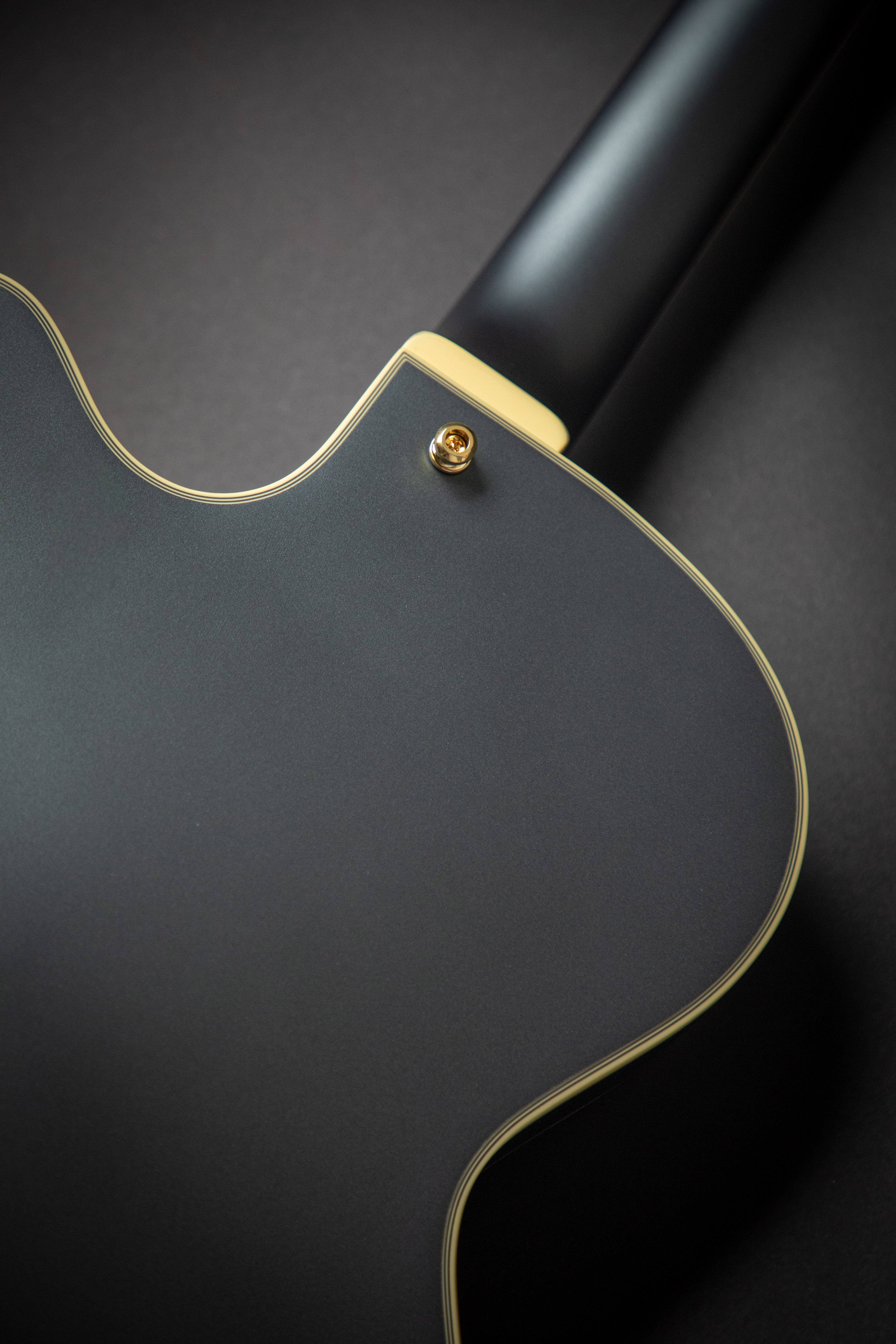 D'Angelico Deluxe 175 LE Matte Charcoal (W2003252) – Guitars Rebellion