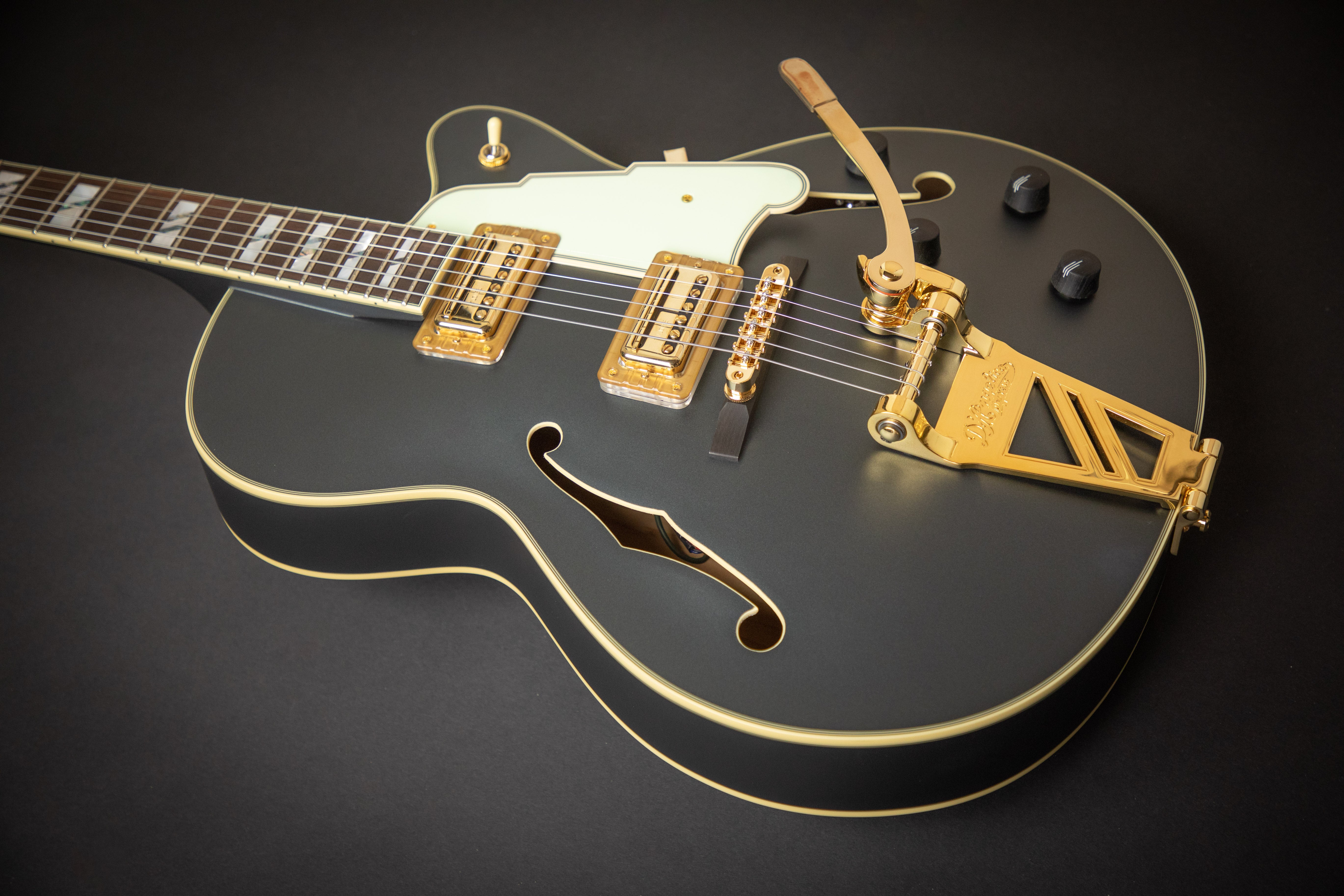D'Angelico Deluxe 175 LE Matte Charcoal (W2003252) – Guitars Rebellion