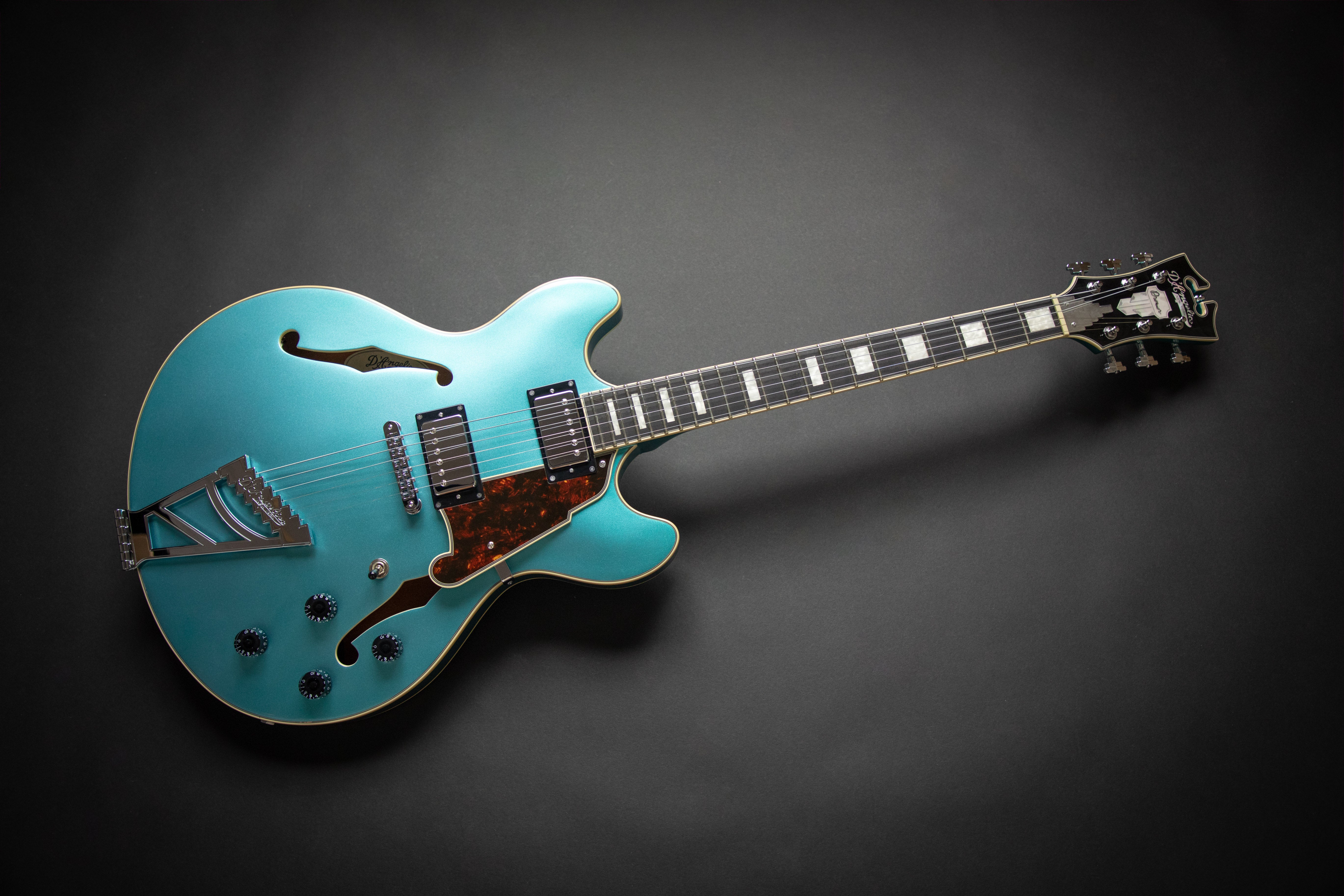 D'Angelico Premier DC Ocean Turquoise Stairstep (KP181112