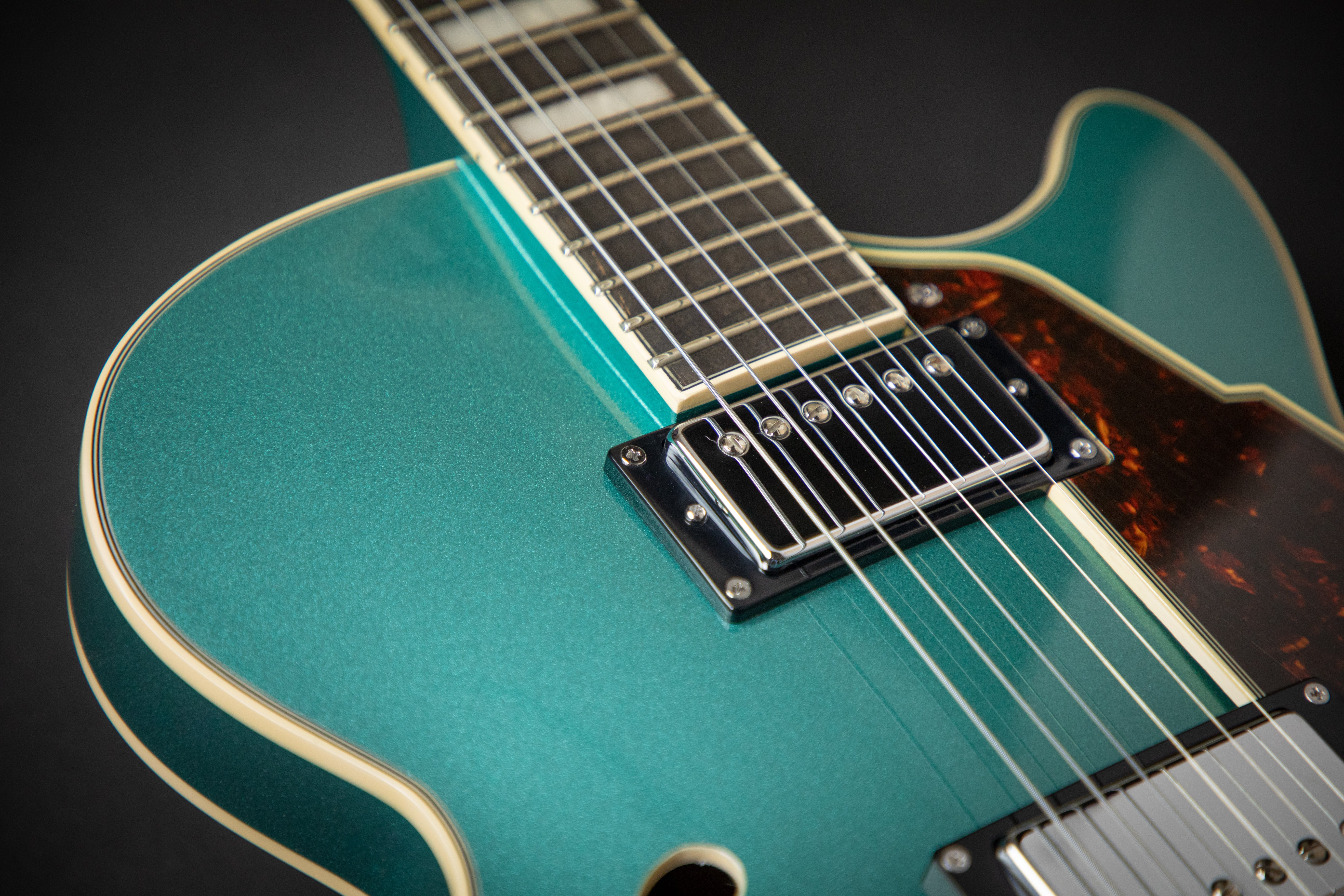 D'Angelico Premier SS Ocean Turquoise Stairstep (KP200004