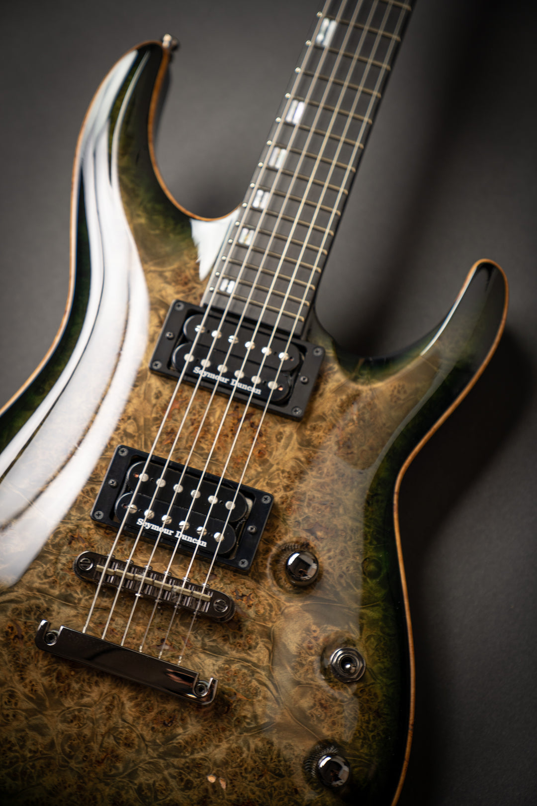 Custom Shop Horizon-CTM NT-BM Reptile Black Burst (E0540202)