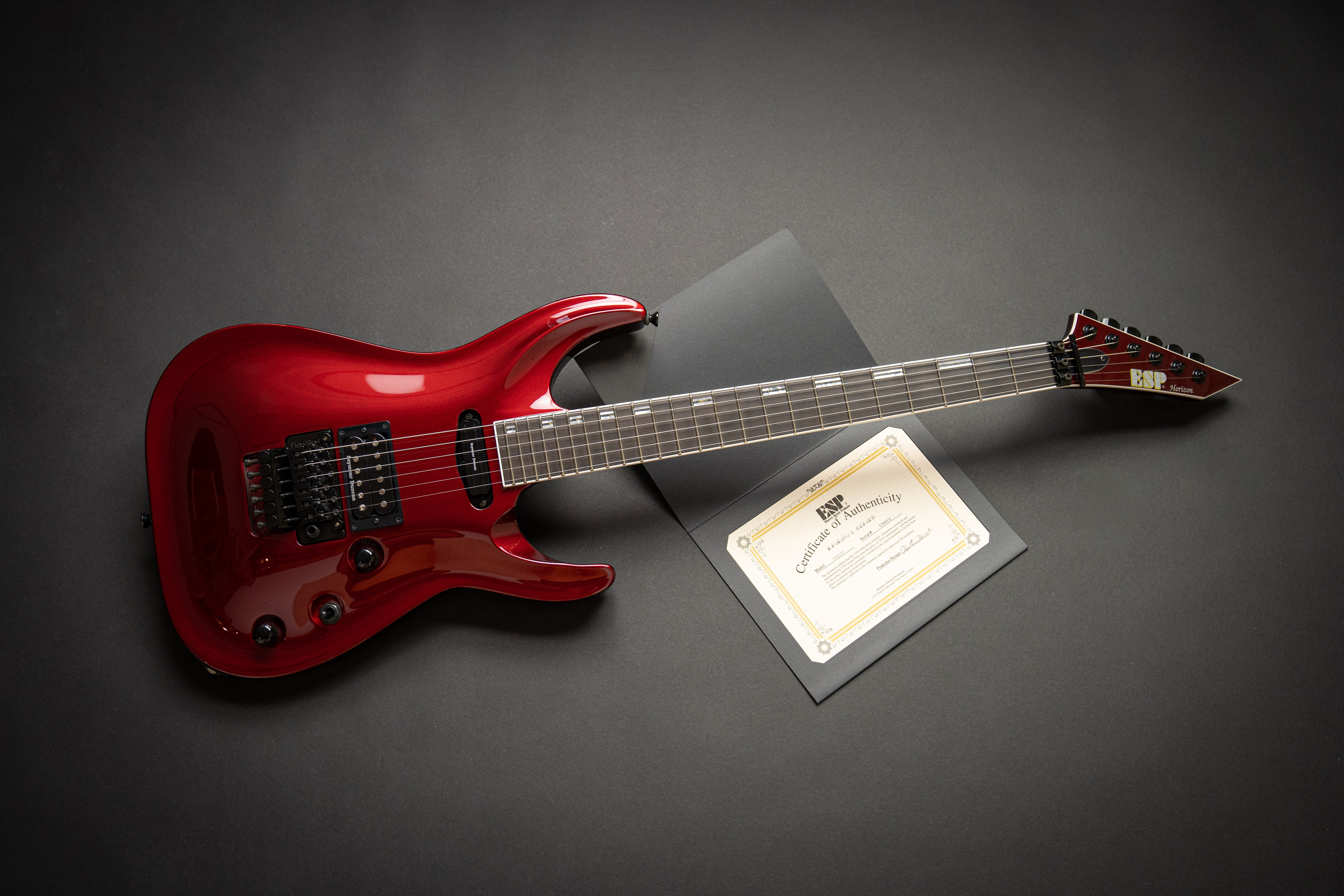 ESP Custom Shop Horizon-I Deep Candy Apple Red (E7040212