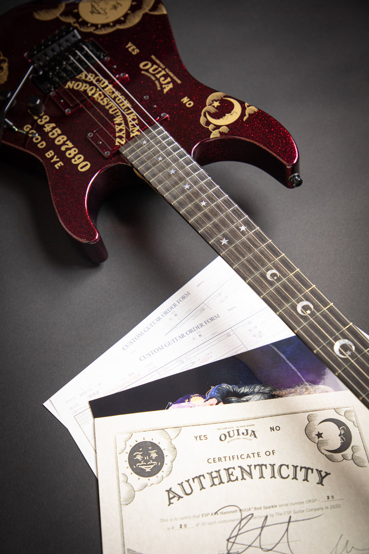 Custom Shop KH-2 SPARKLE OUIJA Ltd Ed. Red Sparkle n°20