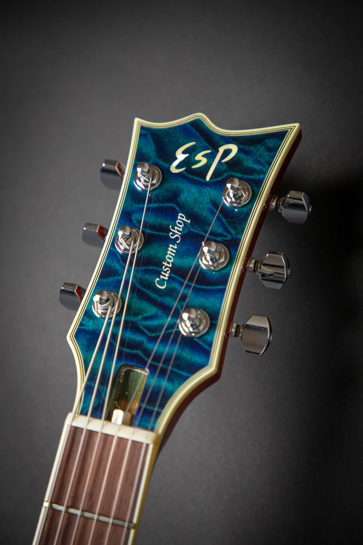 Custom Shop KN - One Of A Kind - Eclipse CTM See-Thru Blue QM