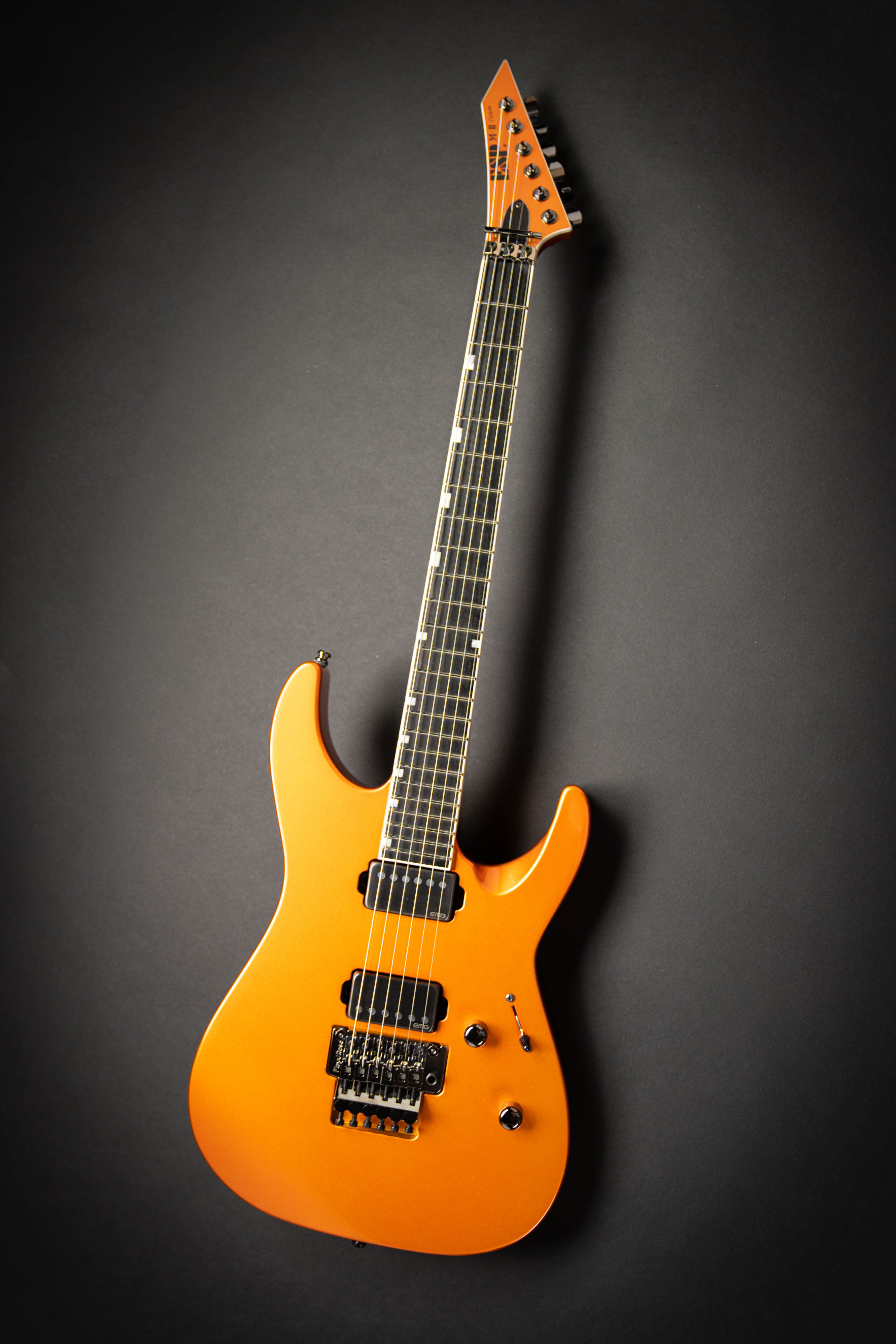 ESP Custom Shop M-II CTM FR-E Candy Orange Metallic