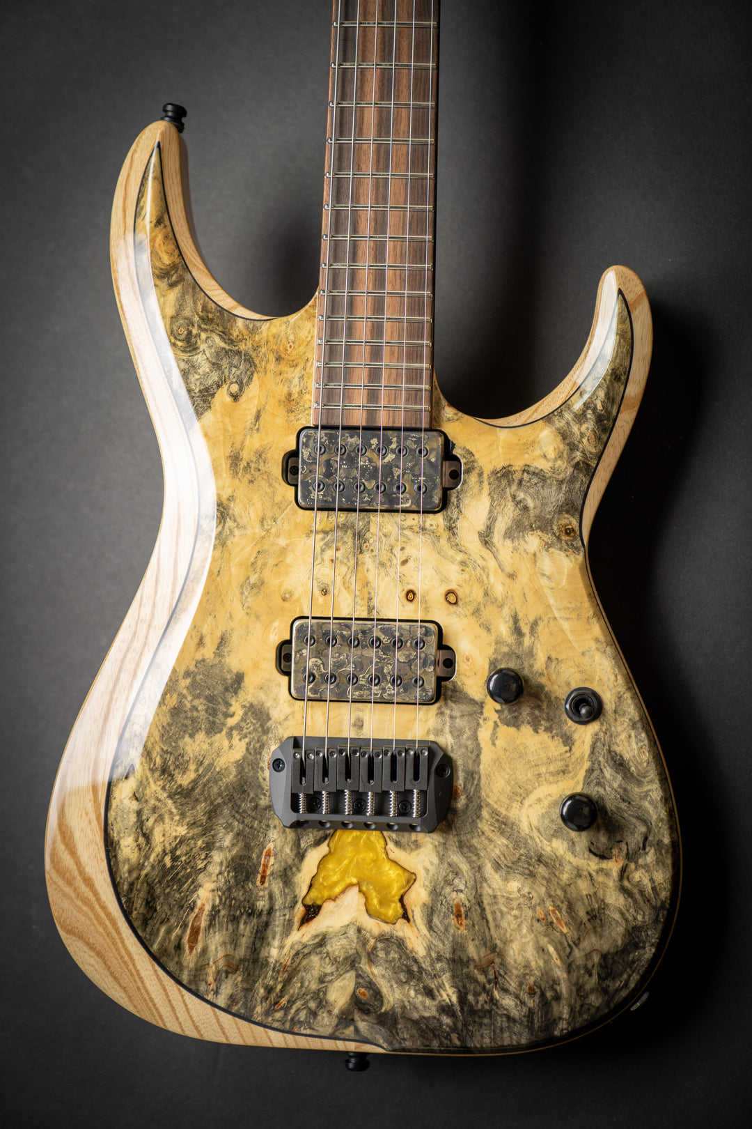 Custom Shop M-II NT Buckeye Burl - Experimental Series Natural (E2941212)